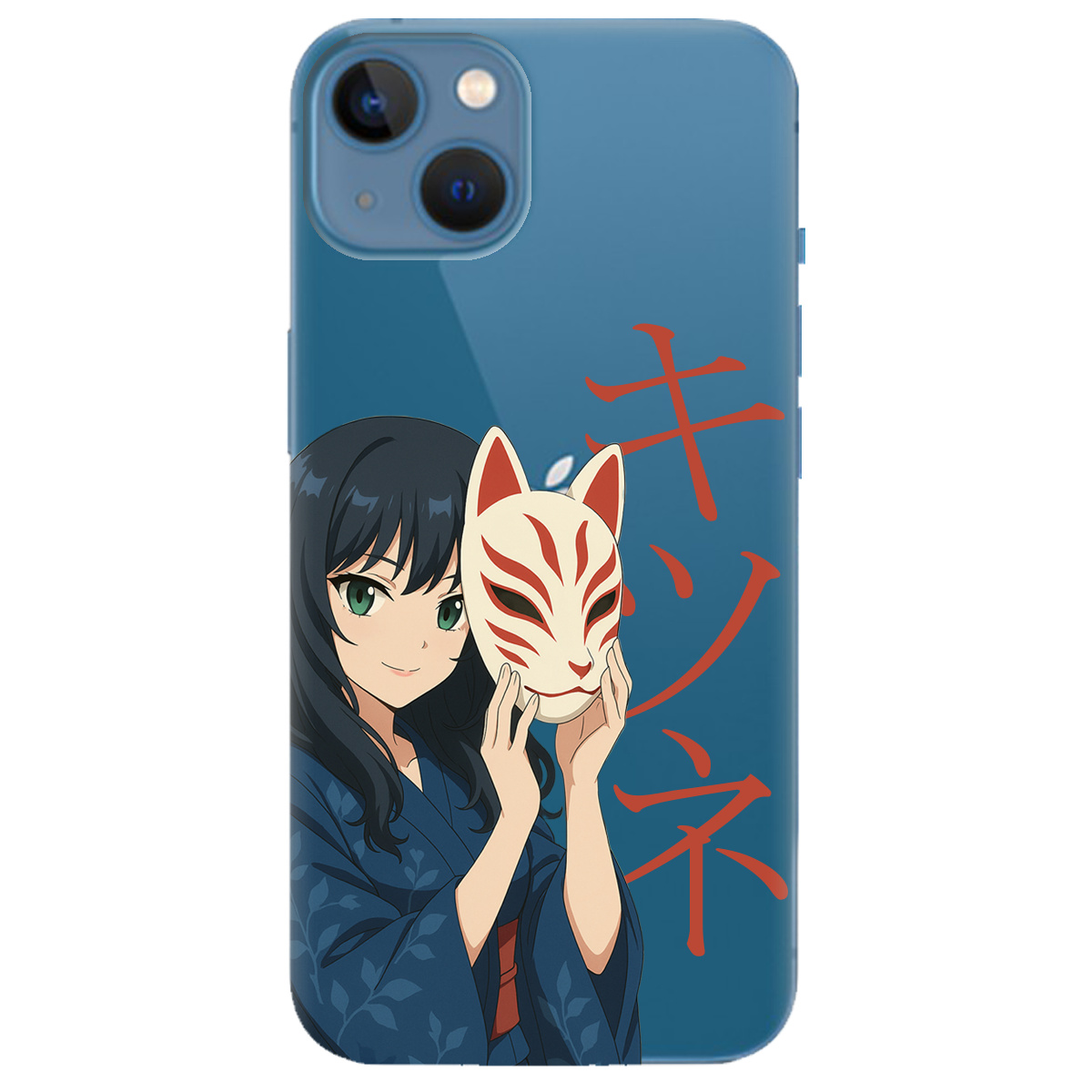 Чохол для Apple iPhone 13 Кітсуне - фото 1 - Чохли для телефонів