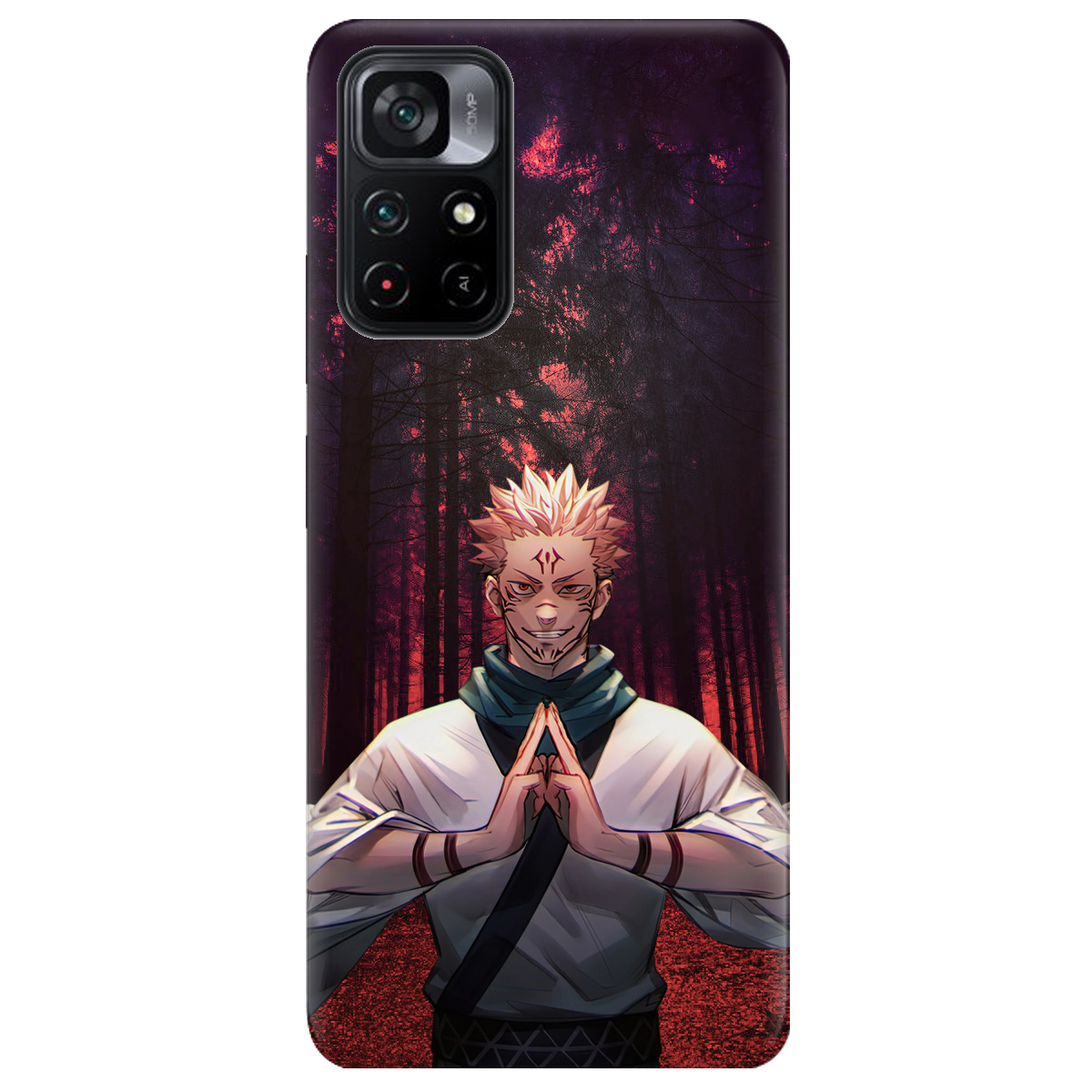 Чохол для Xiaomi Poco M4 Pro 5G Сукуна - фото 1 - Чохли для телефонів