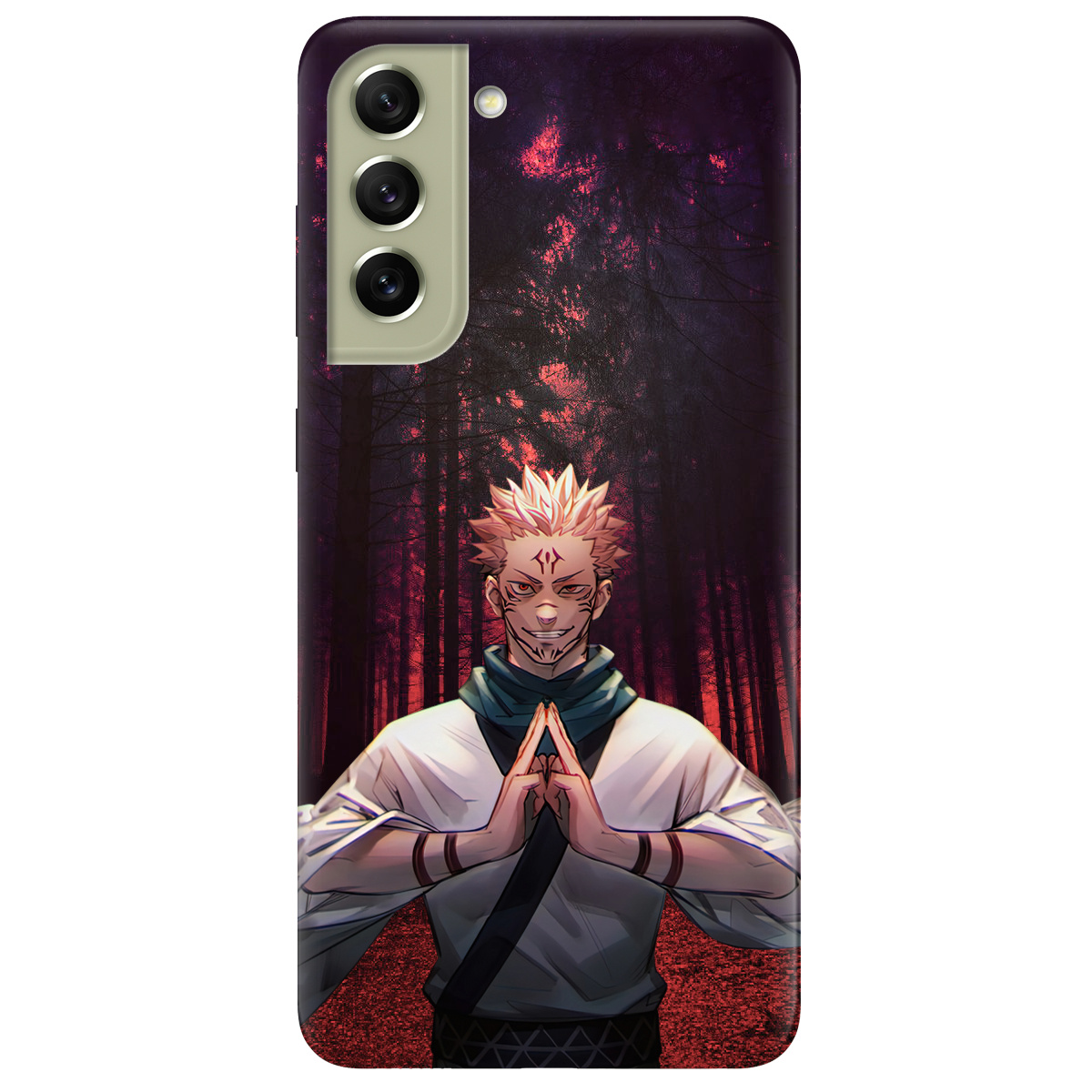 Чехол для Samsung Galaxy S21 FE Сукуна - фото 1 - Чехлы для телефонов