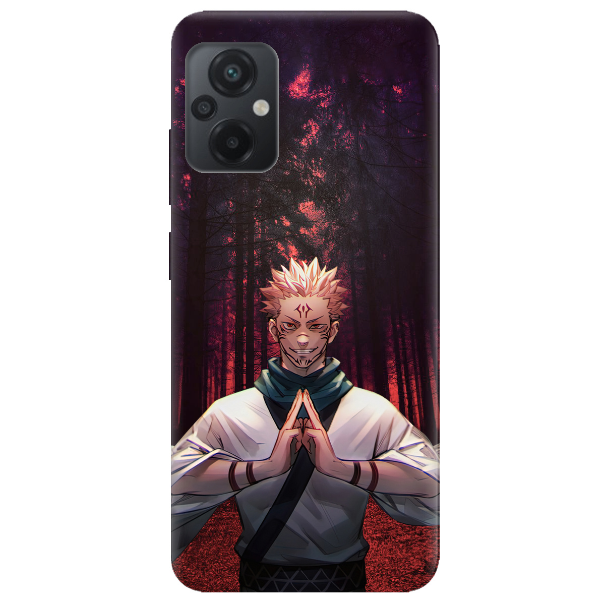 Чехол для Xiaomi Poco M5 Сукуна - фото 1 - Чехлы для телефонов