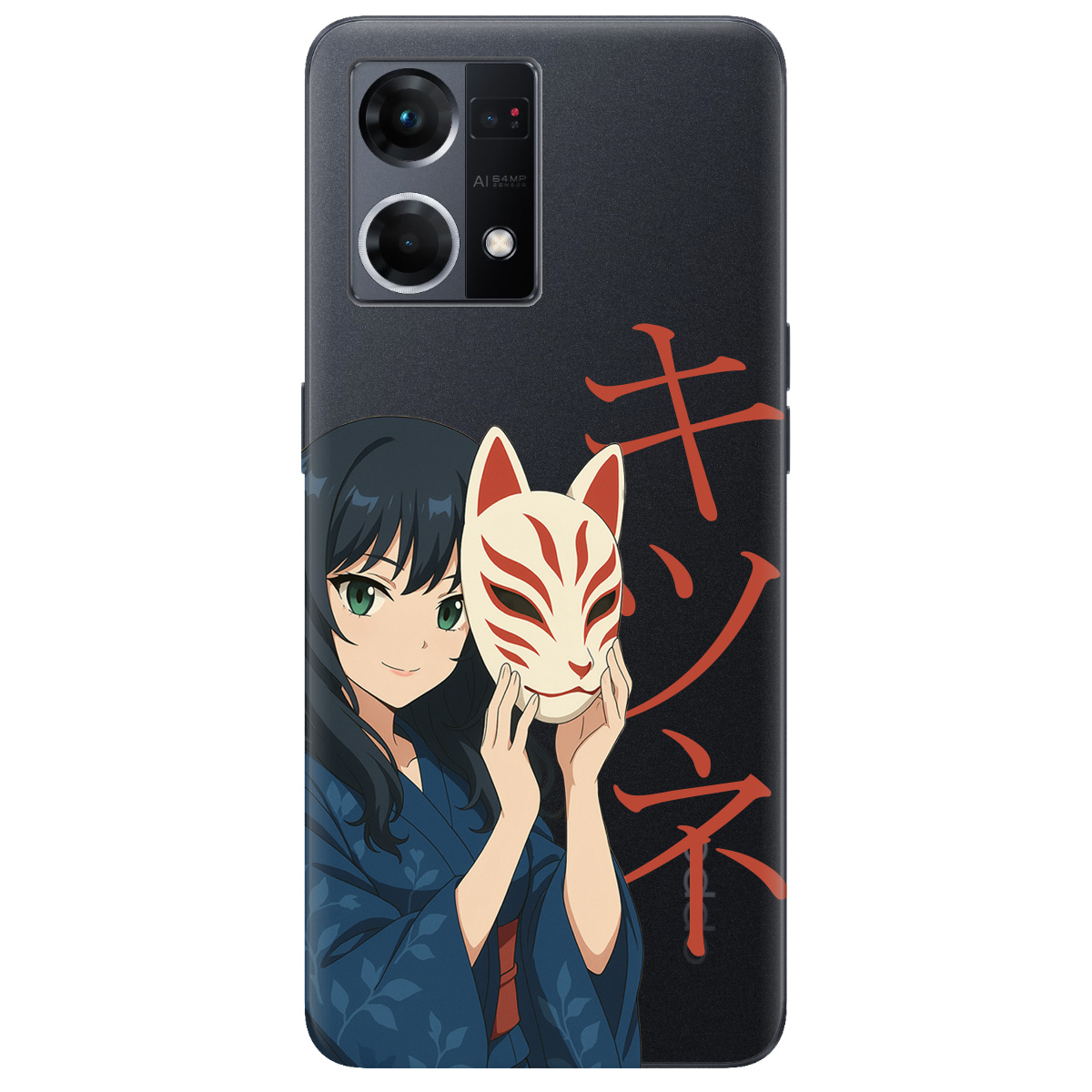 Чехол для Oppo Reno  7 4G Кітсуне - фото 1 - Чехлы для телефонов