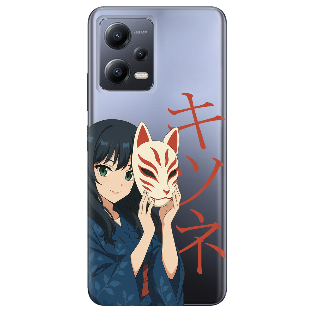 Чехол для Xiaomi Redmi Note 12 5G Кітсуне - фото 1 Чехол для Xiaomi Redmi Note 12 5G Кітсуне - фото 1 - Чехлы для телефонов