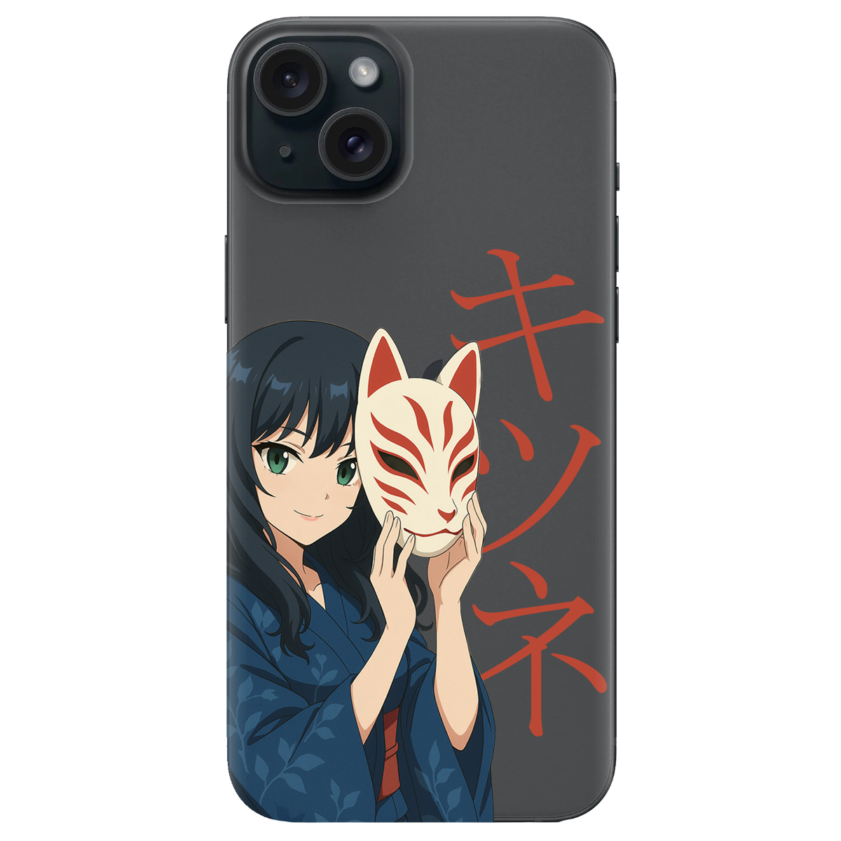 Чехол для Apple iPhone 15 Plus Кітсуне - фото 1 - Чехлы для телефонов