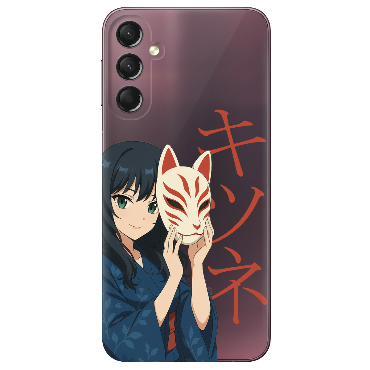 Чохол для Samsung Galaxy A05s Кітсуне - фото 1 - Чохли для телефонів