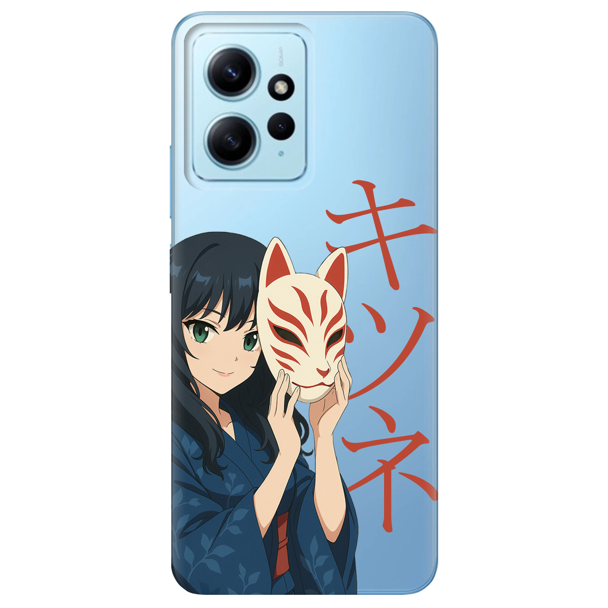 Чехол для Xiaomi Redmi Note 12 4G Кітсуне - фото 1 - Чехлы для телефонов