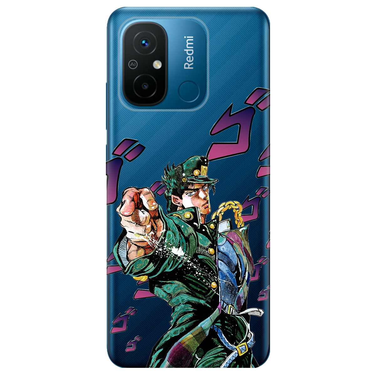Чехол для Xiaomi Redmi 12C Джоджо - фото 1 Чехол для Xiaomi Redmi 12C Джоджо - фото 1 - Чехлы для телефонов