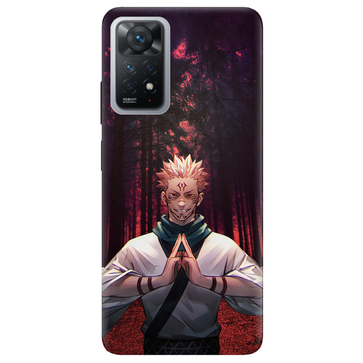 Чохол для Xiaomi Redmi Note 12 Pro 4G Сукуна - фото 1 - Чохли для телефонів