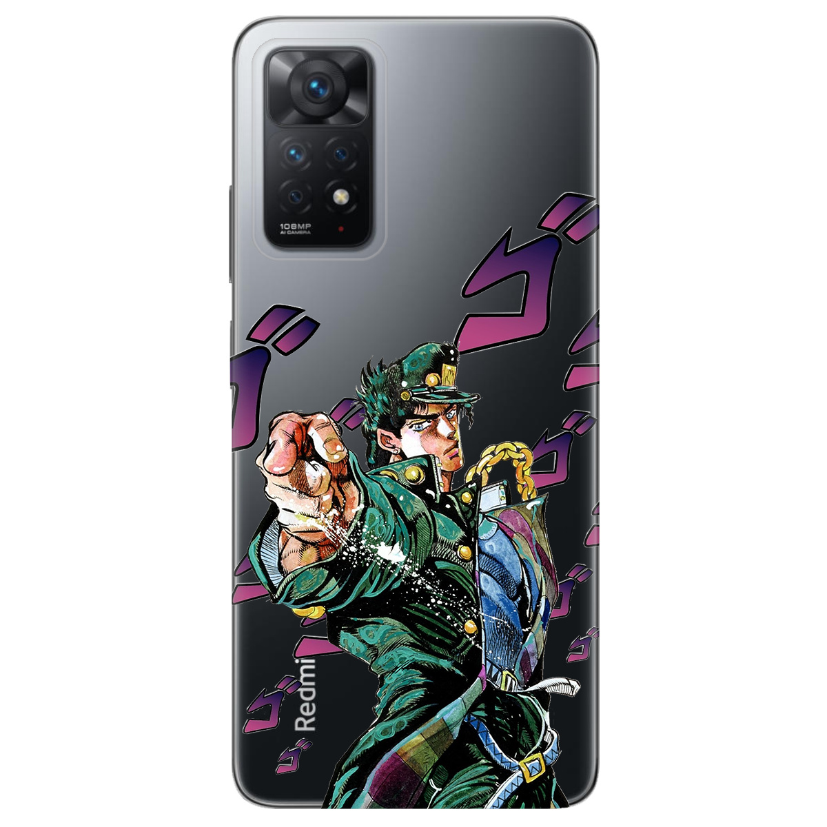 Чехол для Xiaomi Redmi Note 12 Pro 4G Джоджо - фото 1 - Чехлы для телефонов