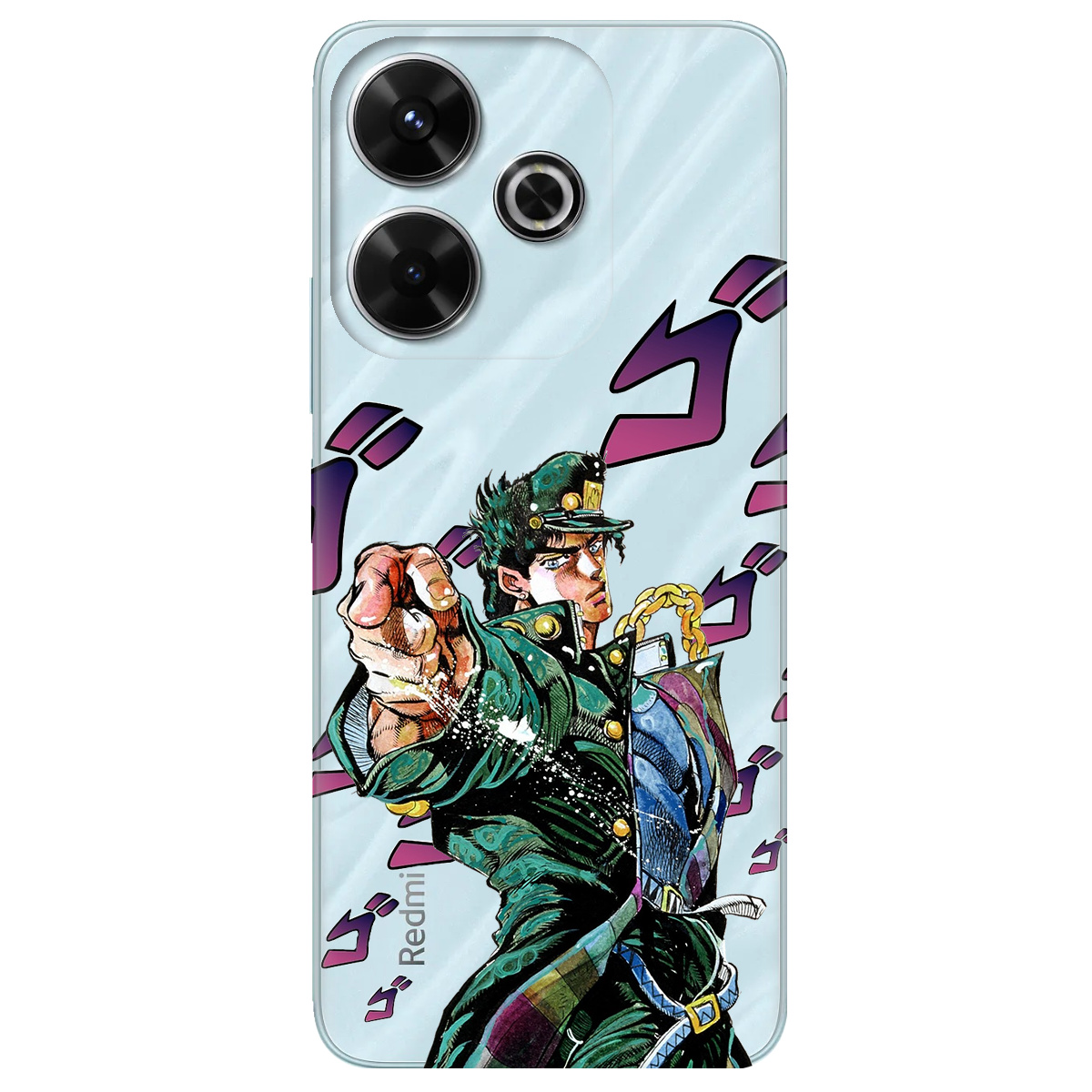 Чехол для Xiaomi Poco M6 4G Джоджо - фото 1 - Чехлы для телефонов