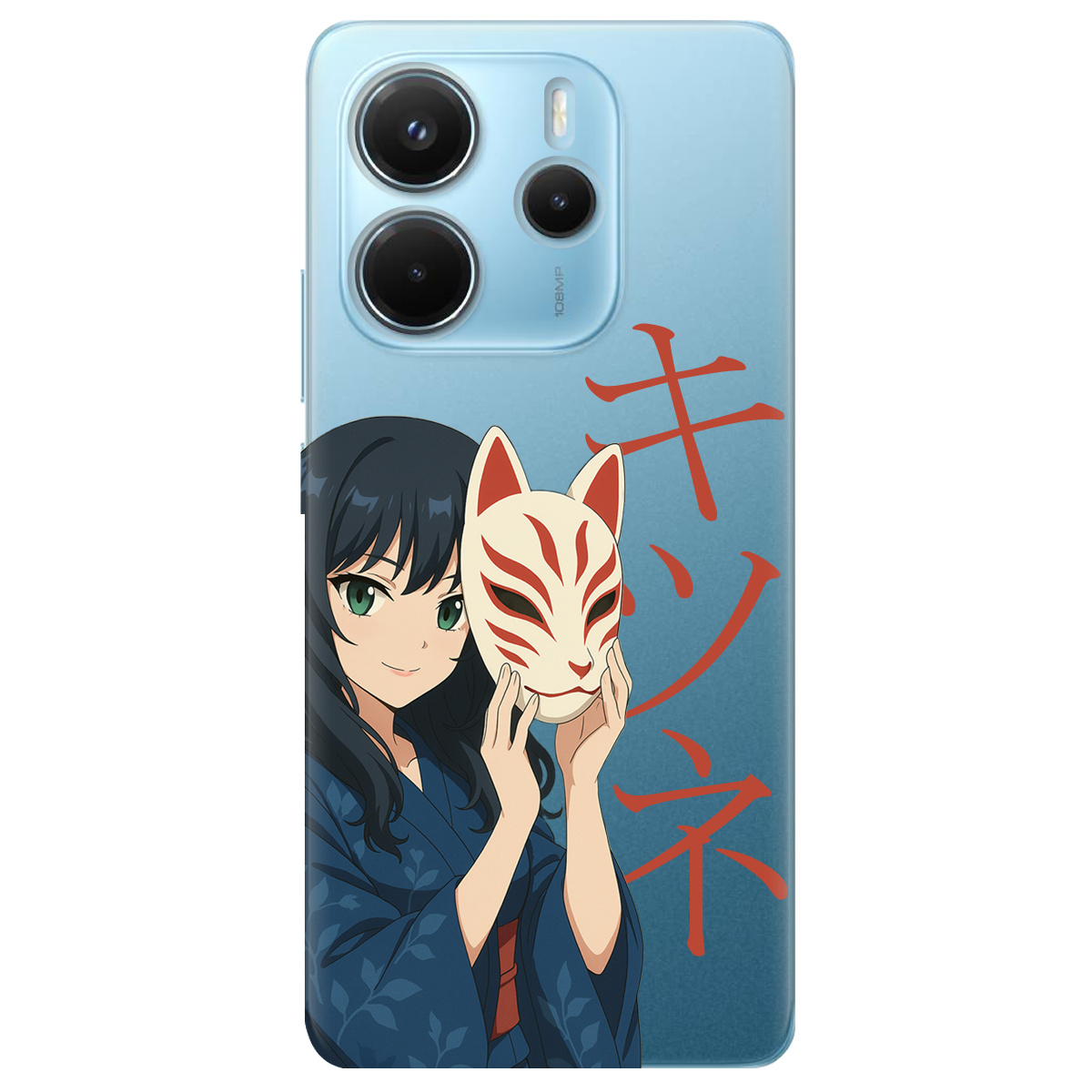 Чехол для Xiaomi Redmi Note 14 4G Кітсуне - фото 1 - Чехлы для телефонов