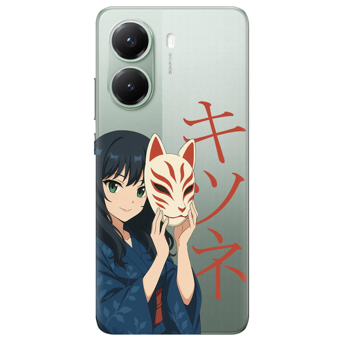 Чехол для Xiaomi Poco X7 Pro Кітсуне - фото 1 - Чехлы для телефонов