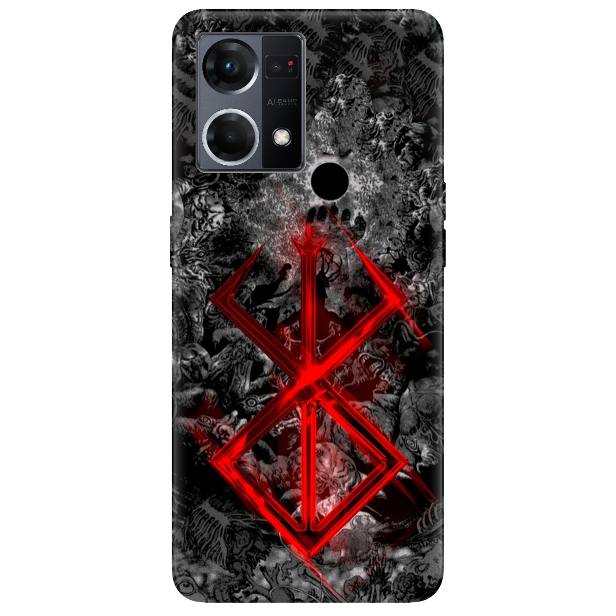 Чохол для Oppo Reno  7 4G Клеймо жертви - фото 1 - Чохли для телефонів