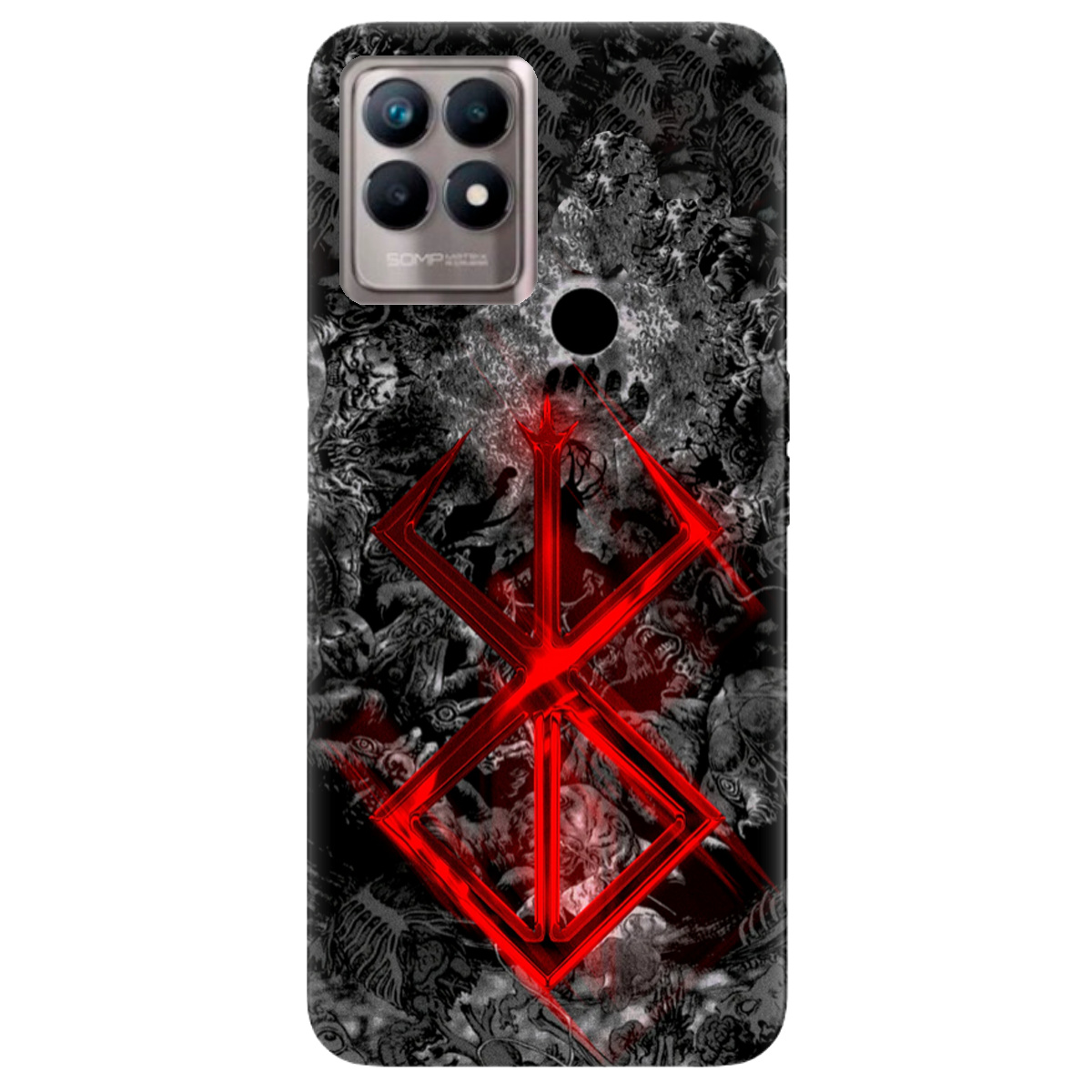 Чехол для Realme 8i Клеймо жертви - фото 1 - Чехлы для телефонов