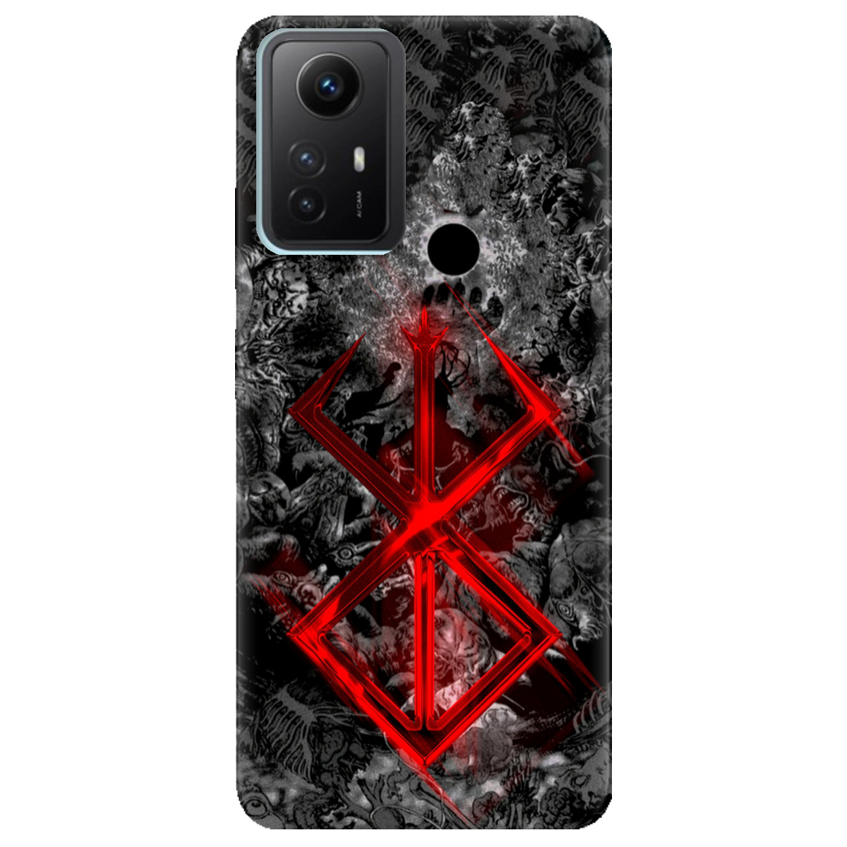 Чохол для Xiaomi Redmi Note 12s Клеймо жертви - фото 1 - Чохли для телефонів