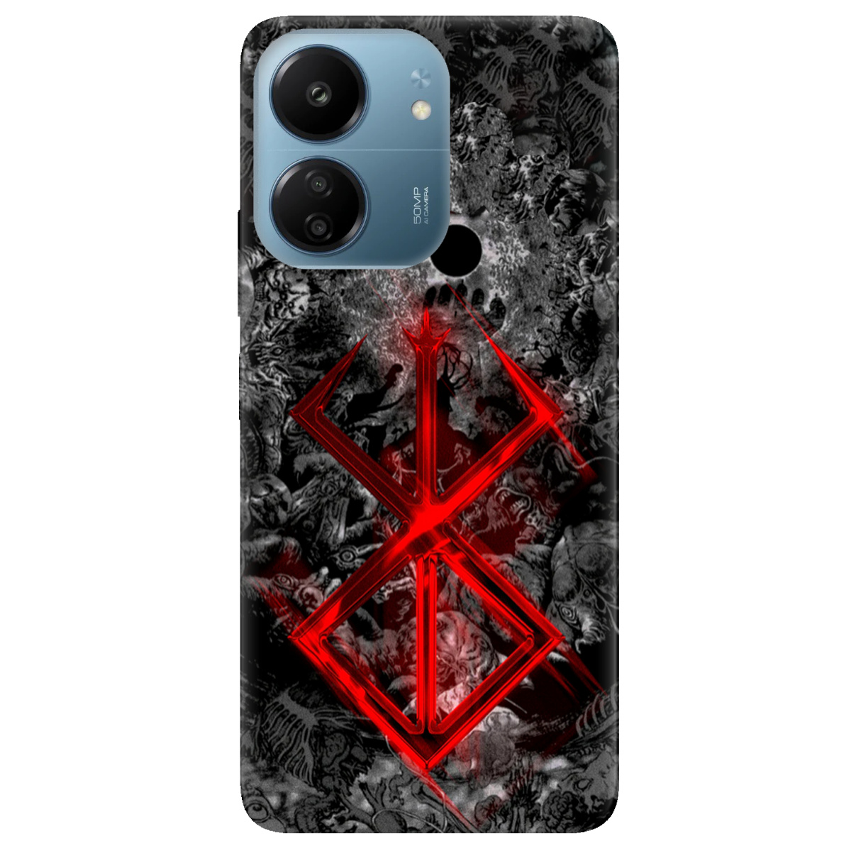 Чохол для Xiaomi Redmi 13C Клеймо жертви - фото 1 - Чохли для телефонів