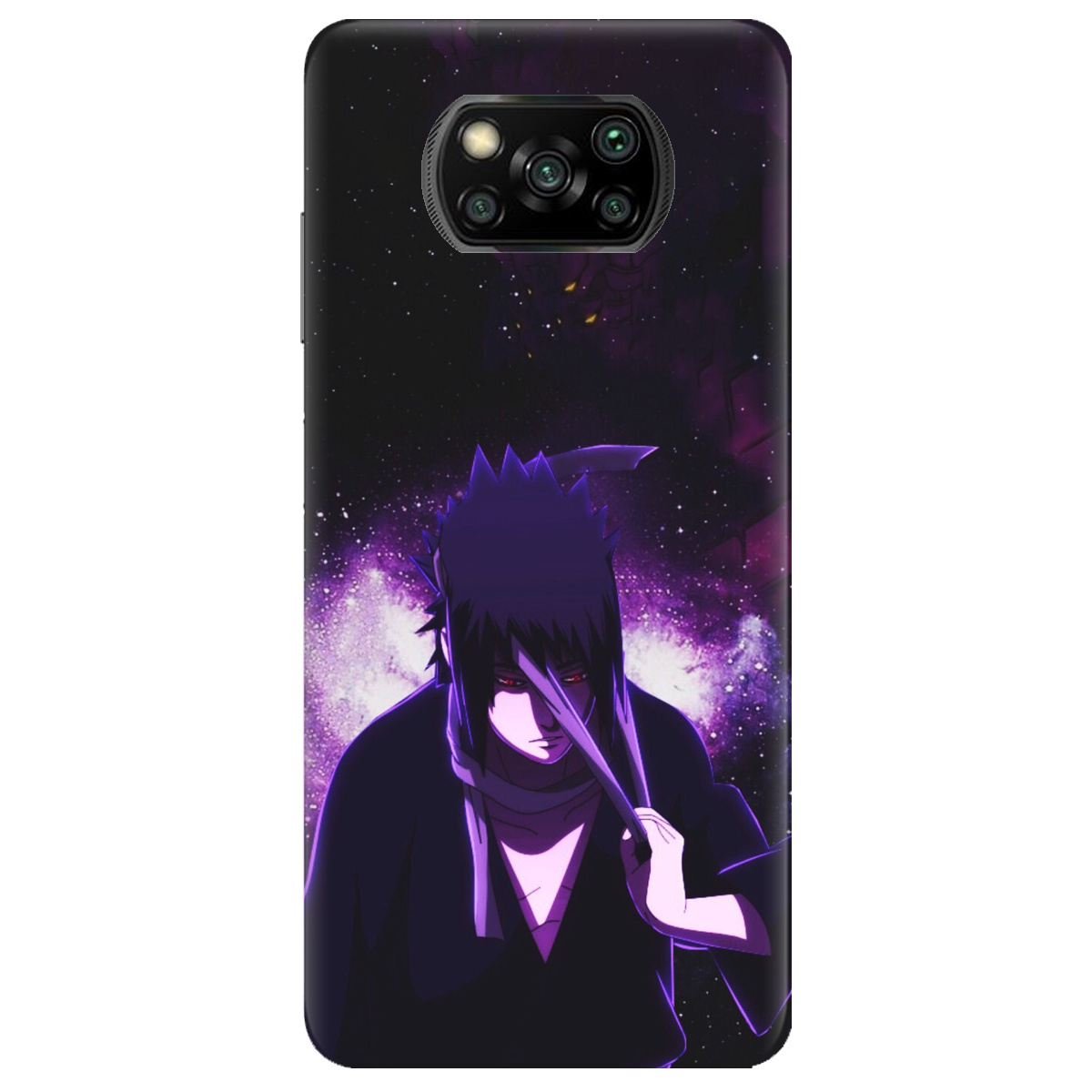 Чехол для Xiaomi Poco X3 Сасуке - фото 1 - Чехлы для телефонов