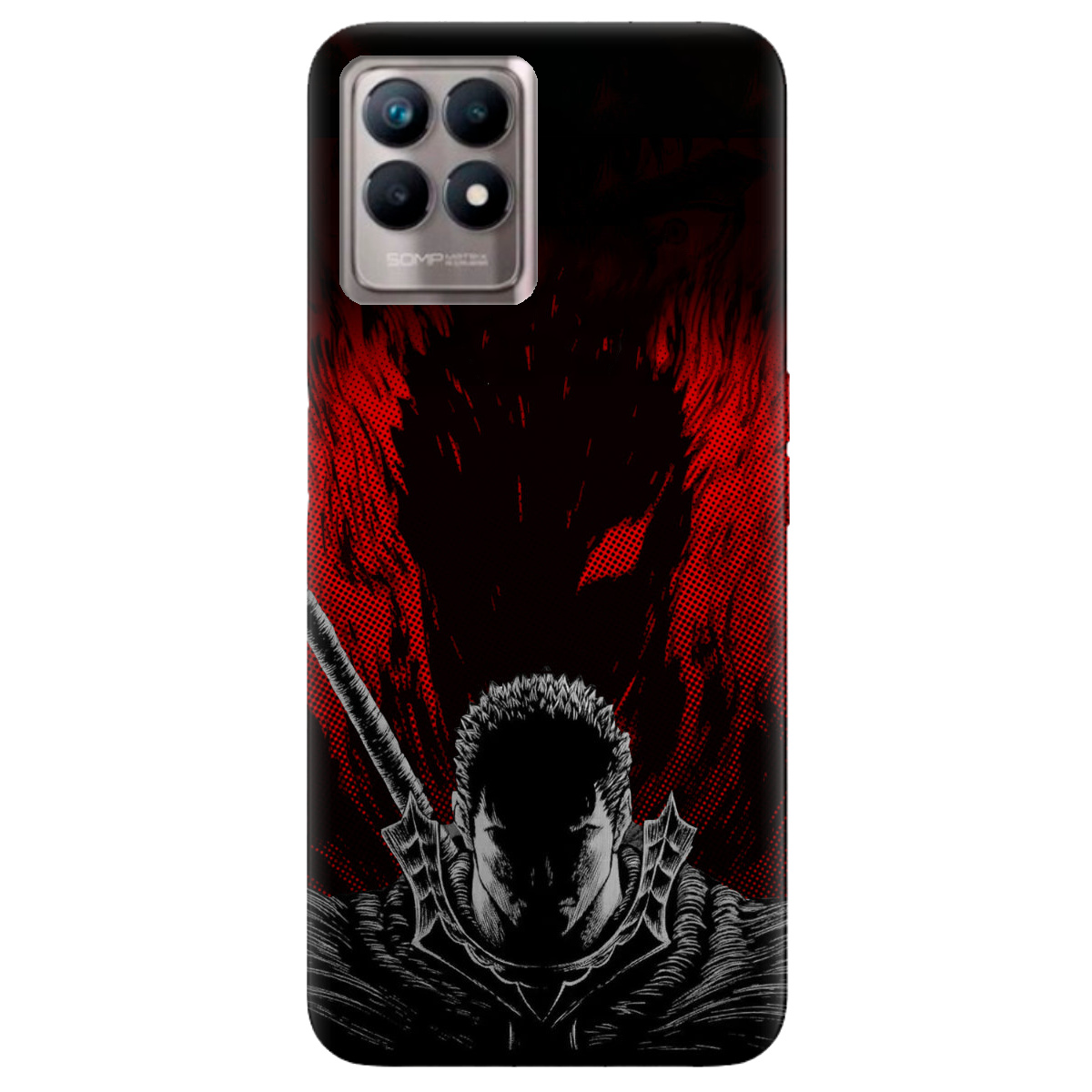 Чохол для Realme 8i Dark Shadow - фото 1 Чохол для Realme 8i Dark Shadow - фото 1 - Чохли для телефонів