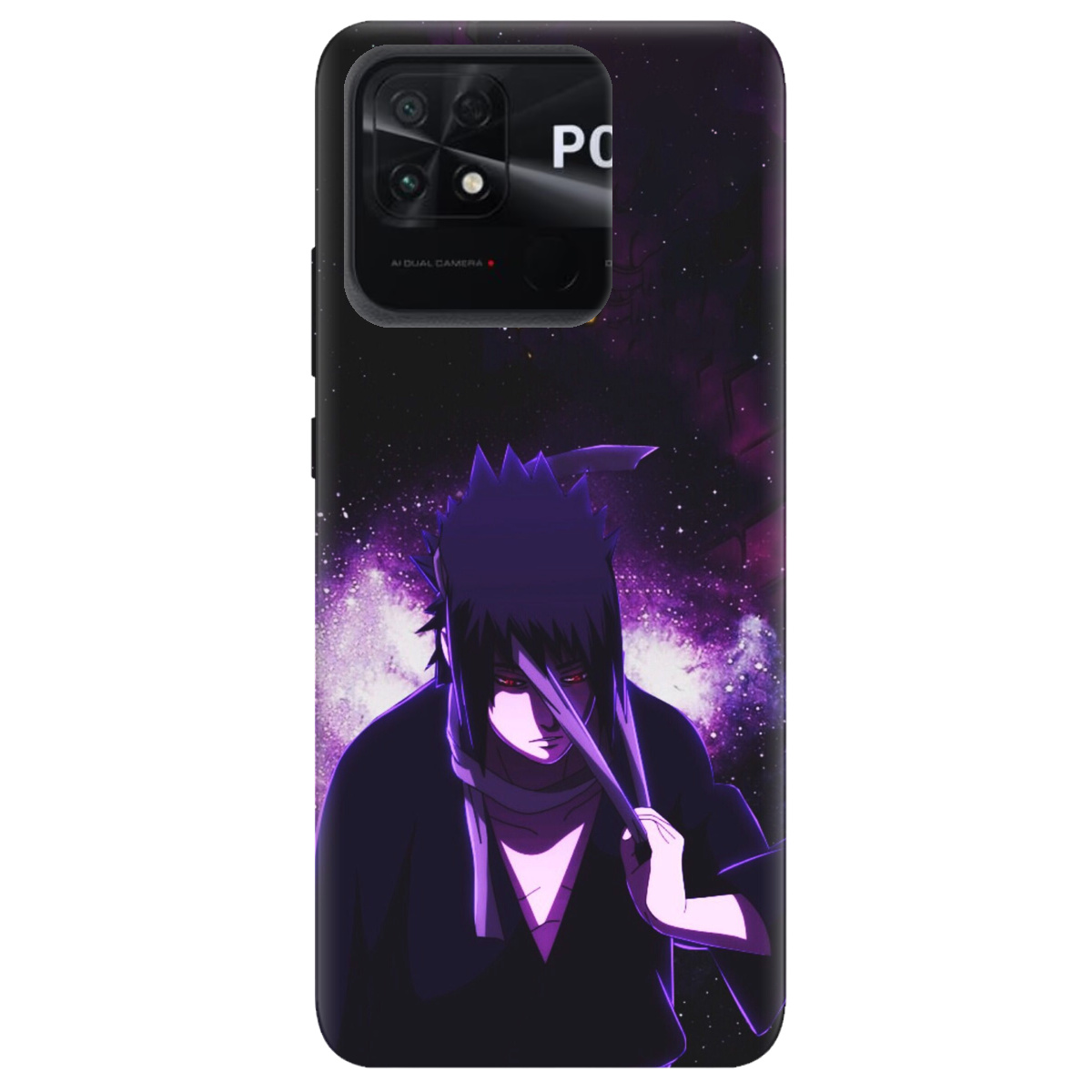 Чохол для Xiaomi Poco C40 Сасуке - фото 1 - Чохли для телефонів