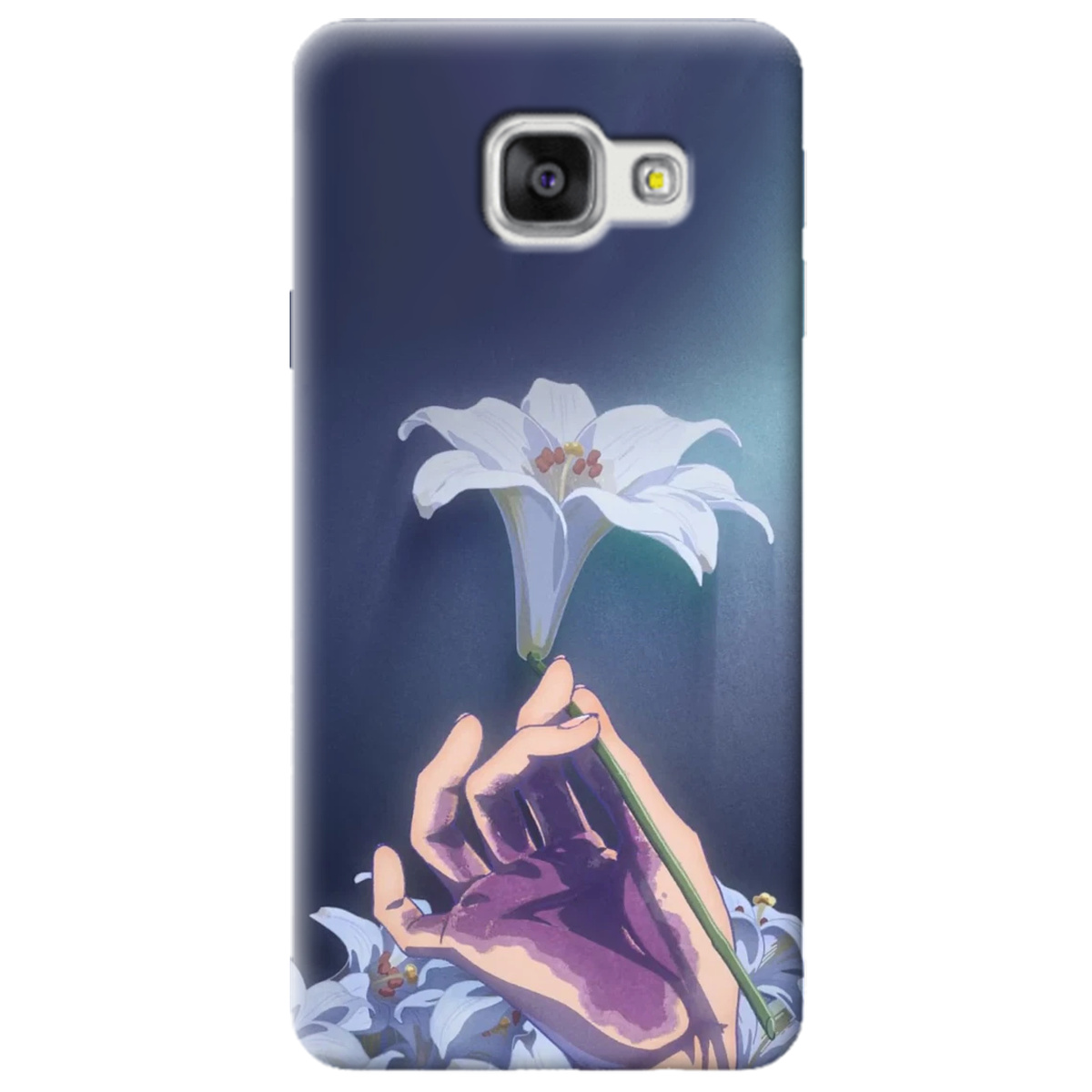 Чехол для Samsung Galaxy A3 2016 White blossoms - фото 1 - Чехлы для телефонов