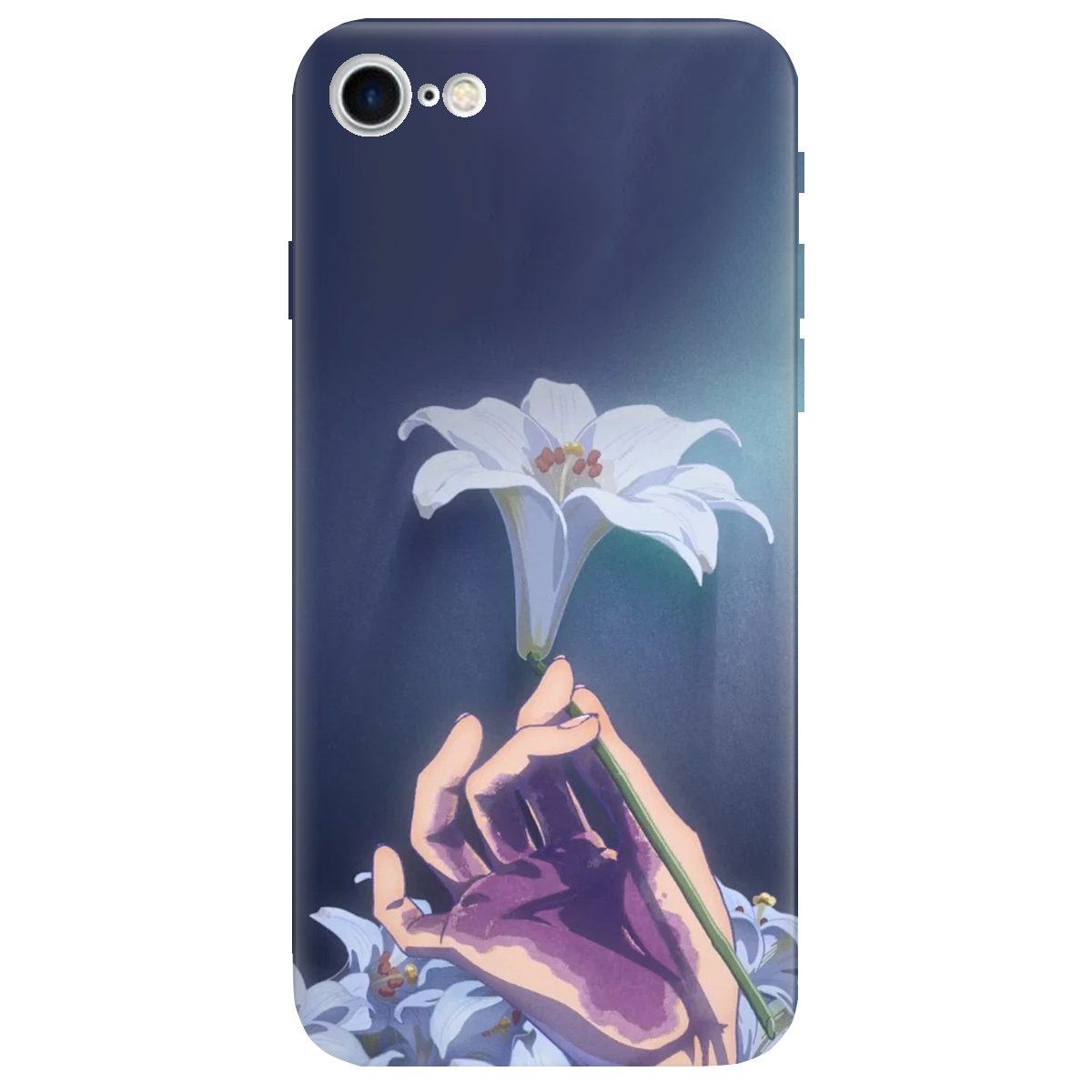 Чехол для Apple iPhone 7 White blossoms - фото 1 - Чехлы для телефонов