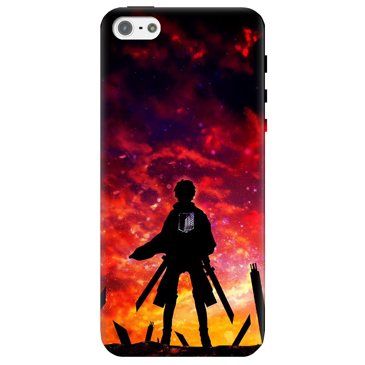 Чохол для Apple iPhone 5/5S Захід сонця - фото 1 - Чохли для телефонів