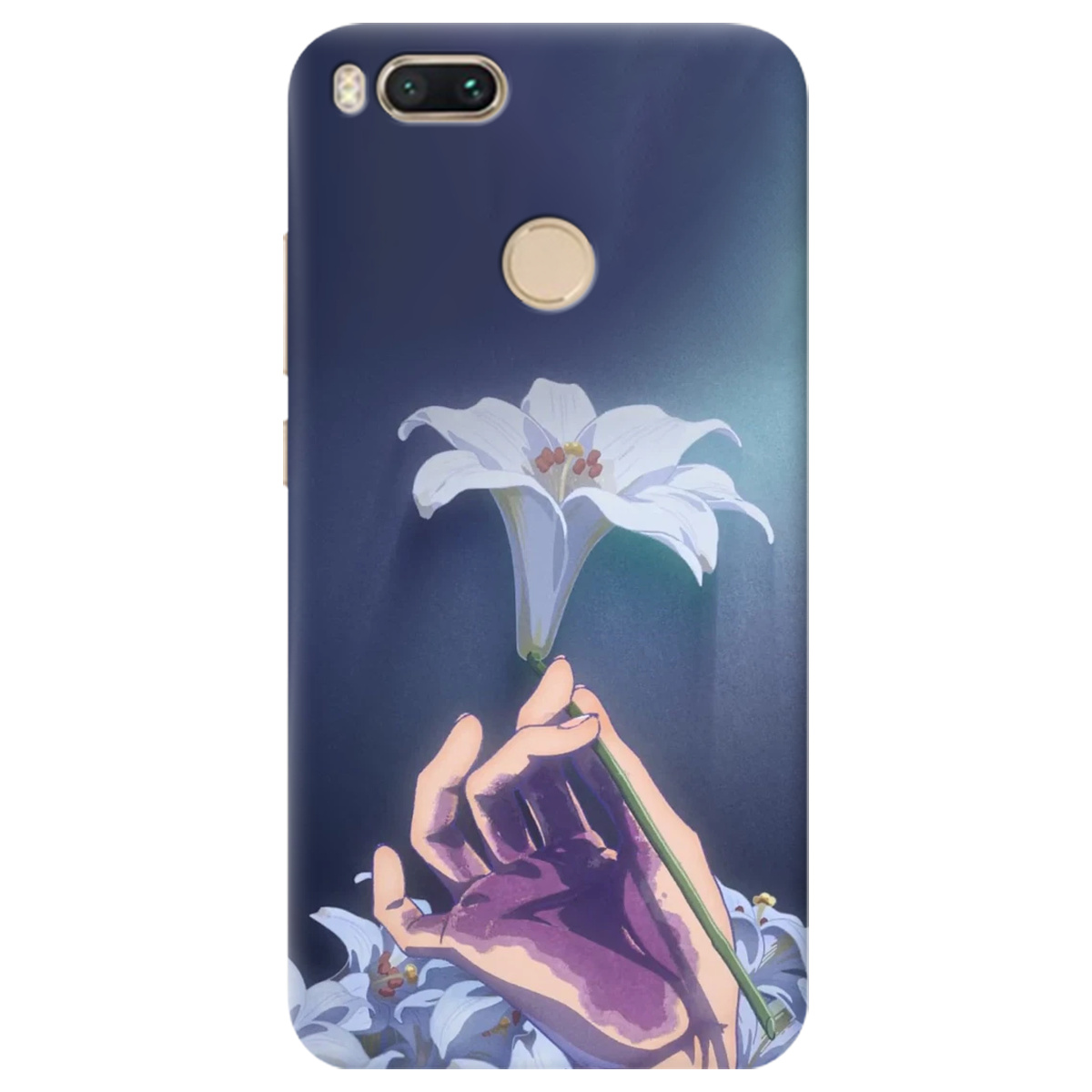 Чехол для Xiaomi Mi A1 White blossoms - фото 1 - Чехлы для телефонов