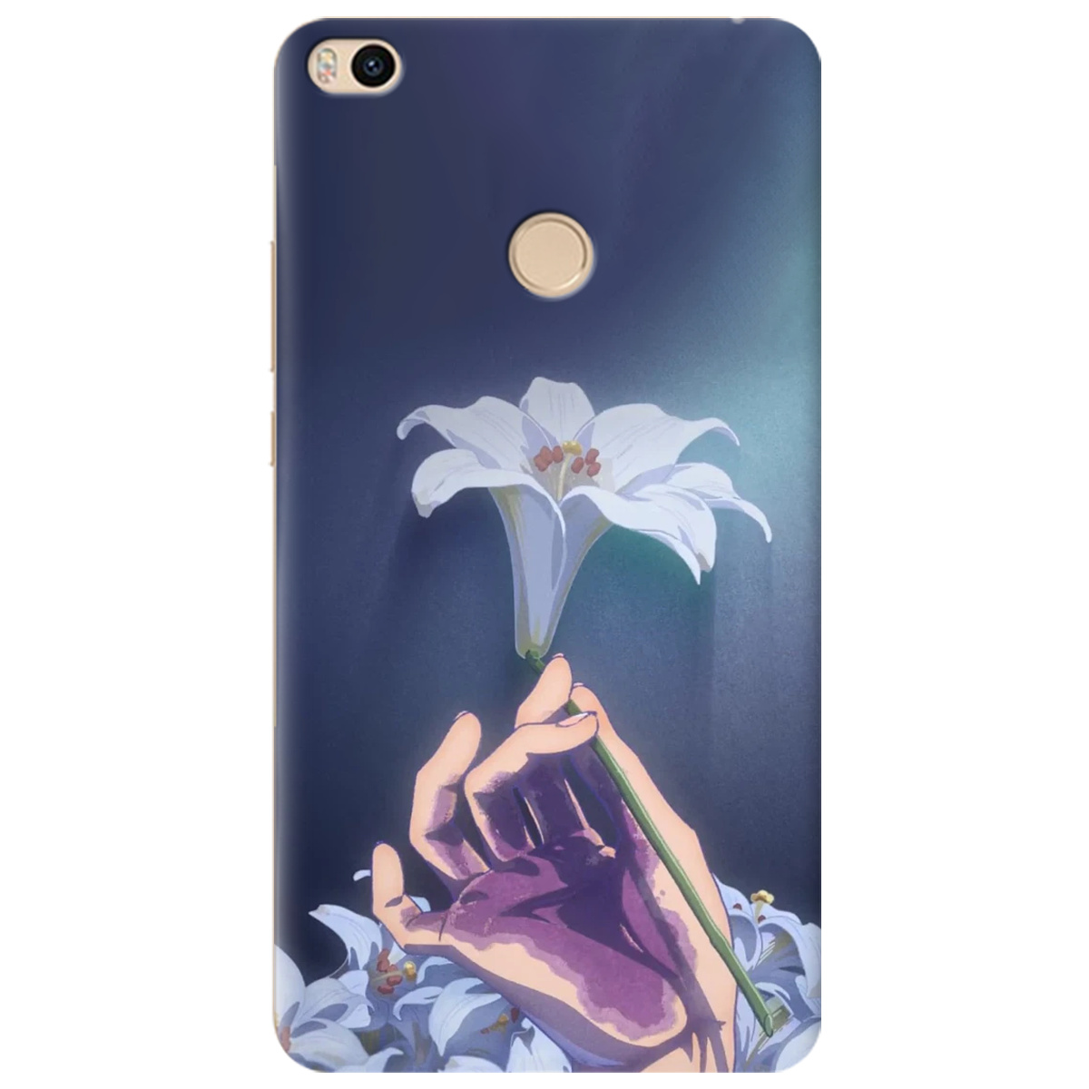 Чохол для Xiaomi Mi Max 2 White blossoms - фото 1 - Чохли для телефонів