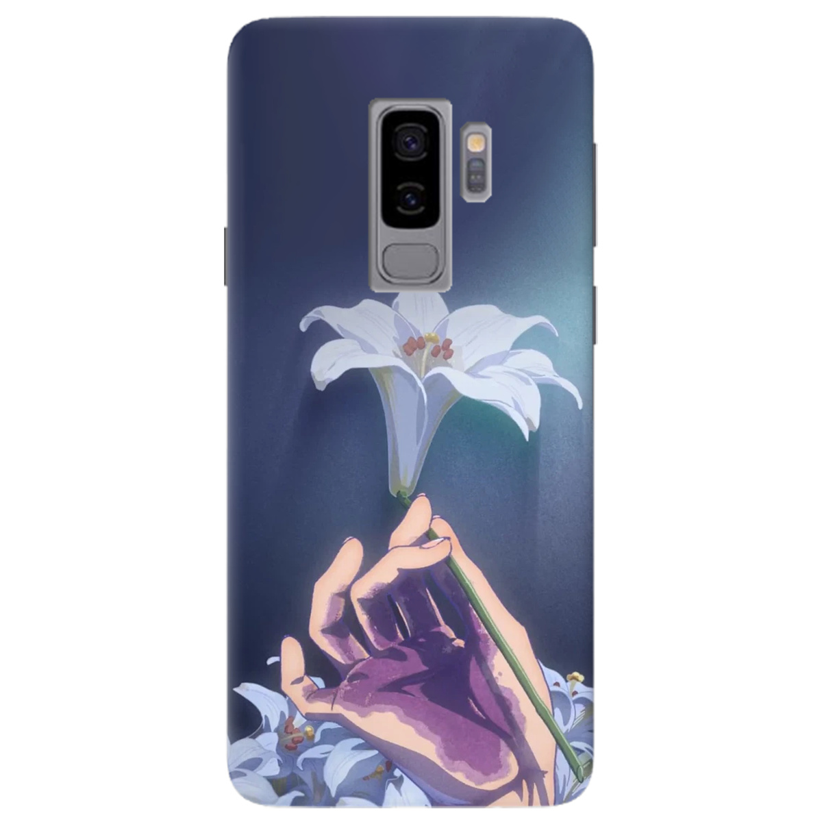 Чохол для Samsung Galaxy S9 Plus White blossoms - фото 1 - Чохли для телефонів