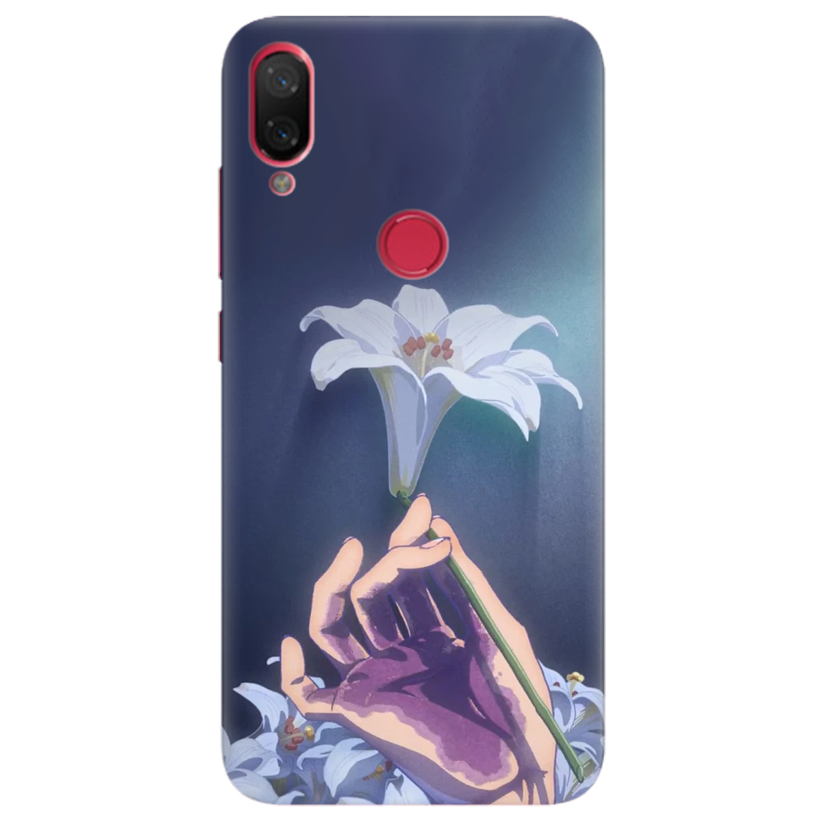 Чехол для Xiaomi Mi Play White blossoms - фото 1 - Чехлы для телефонов