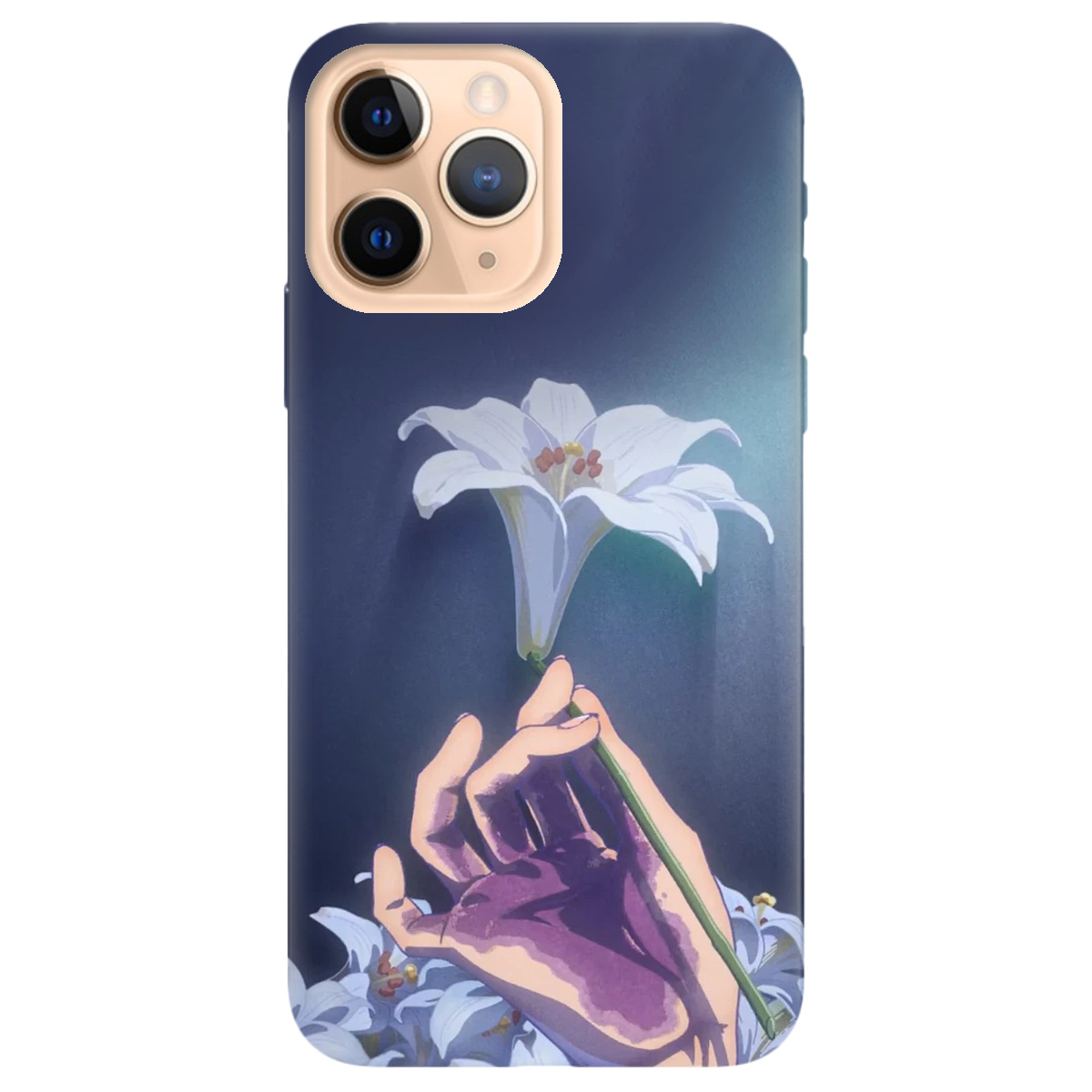 Чохол для Apple iPhone 11 Pro White blossoms - фото 1 - Чохли для телефонів