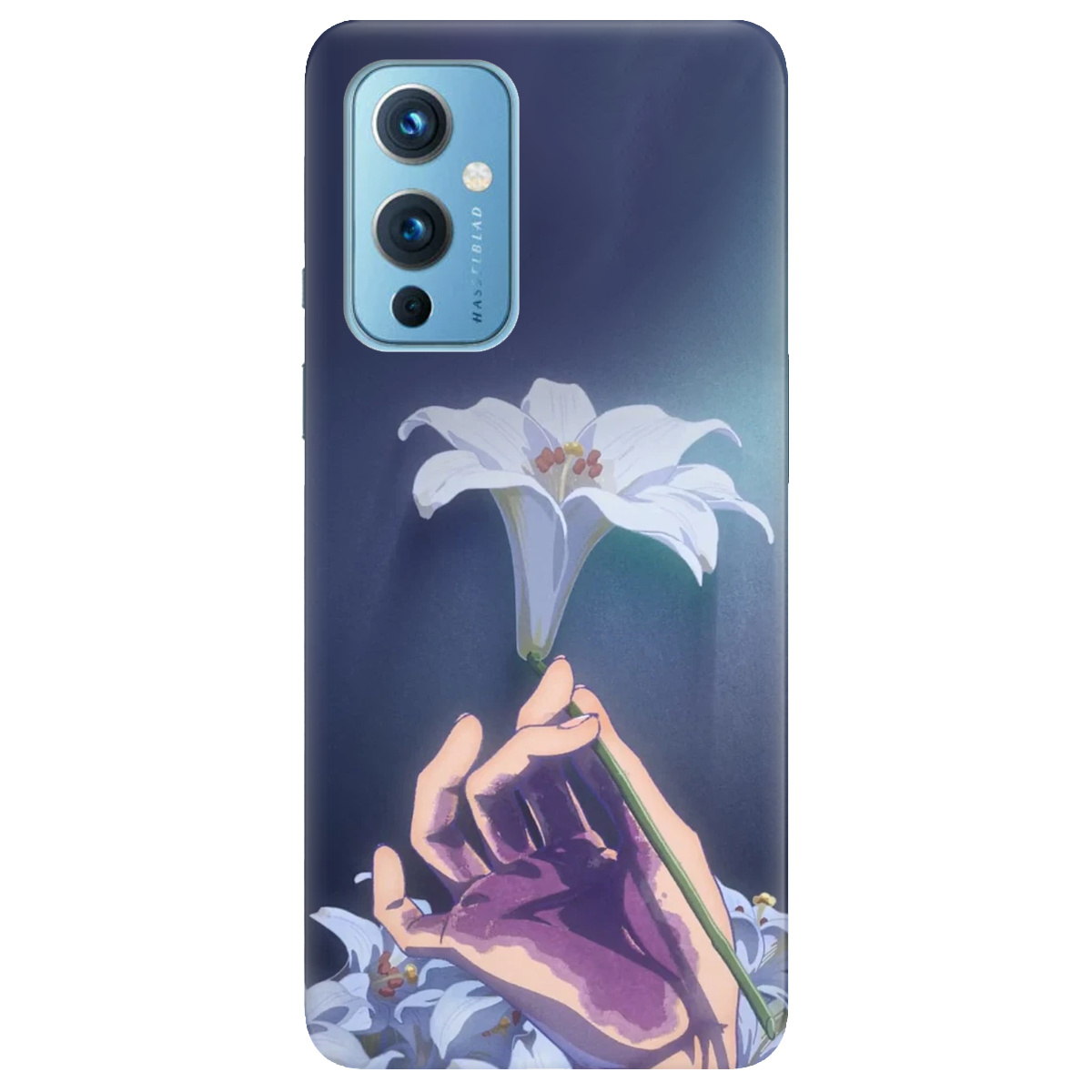 Чехол для OnePlus 9 (азиатская версия) White blossoms - фото 1 Чехол для OnePlus 9 (азиатская версия) White blossoms - фото 1 - Чехлы для телефонов