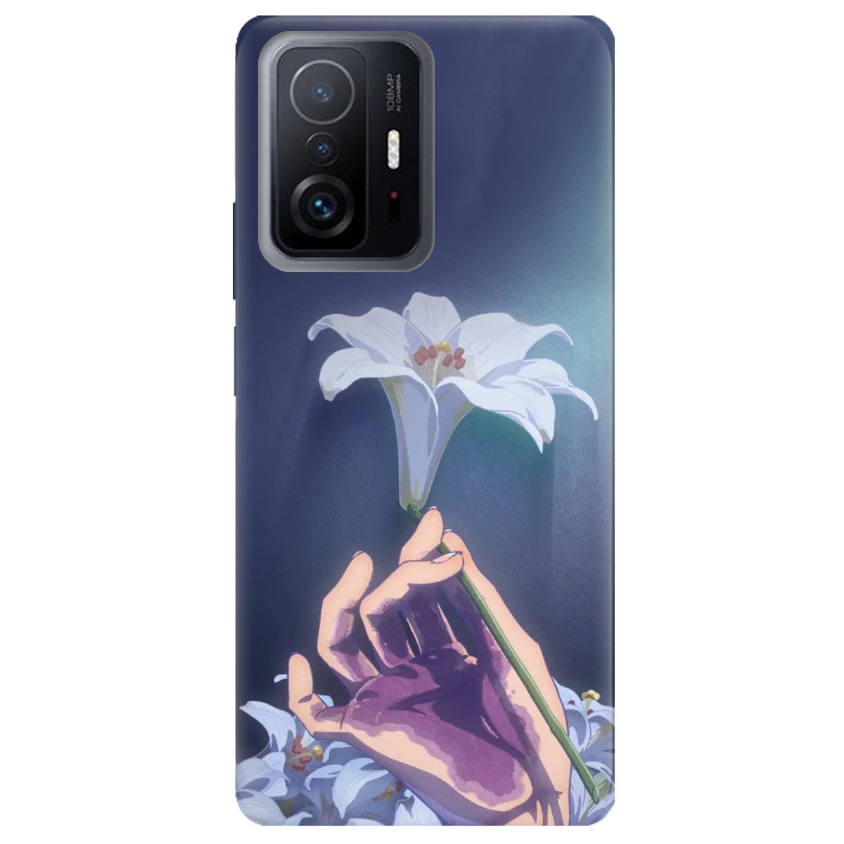 Чехол для Xiaomi 11T White blossoms - фото 1 - Чехлы для телефонов