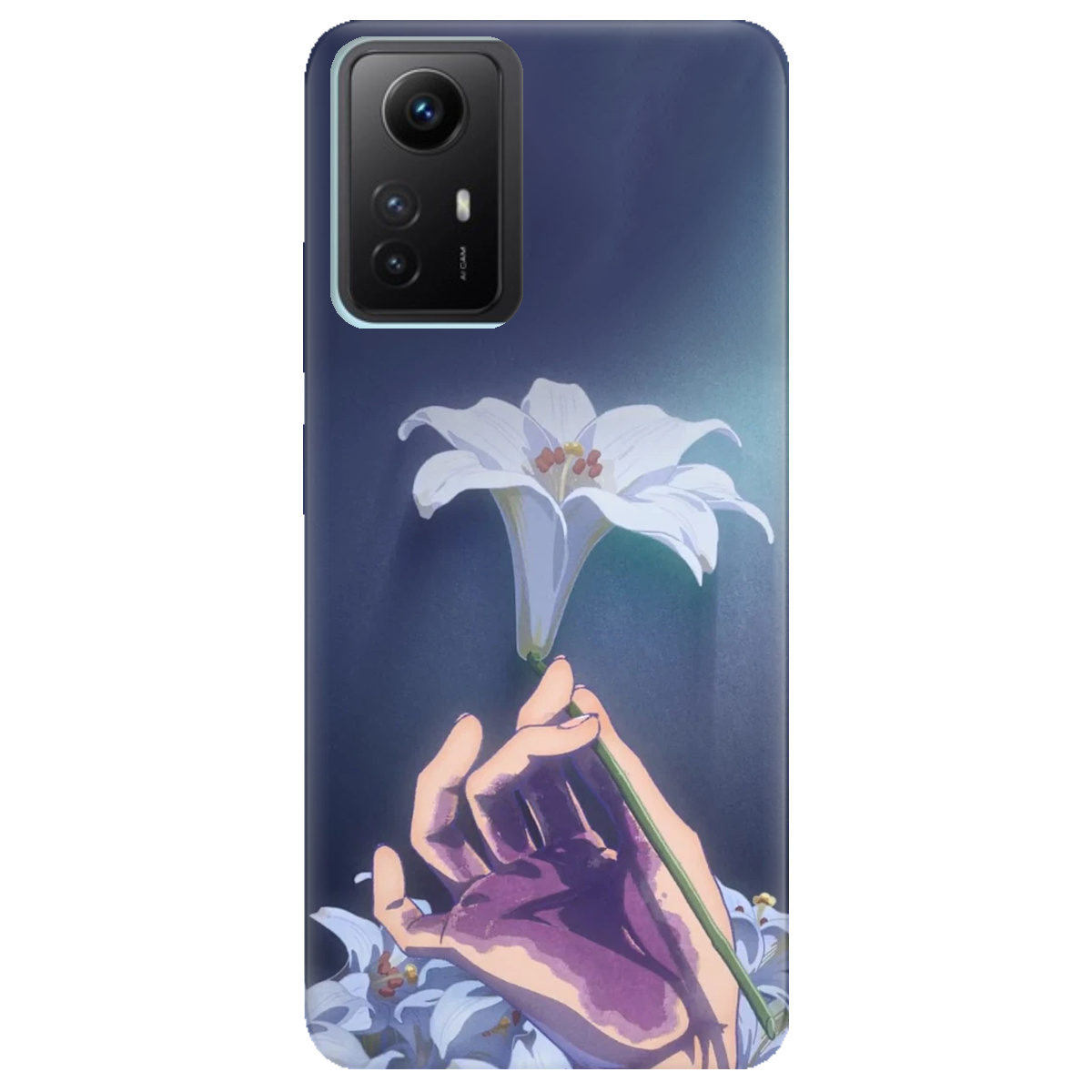 Чехол для Xiaomi Redmi Note 12s White blossoms - фото 1 - Чехлы для телефонов