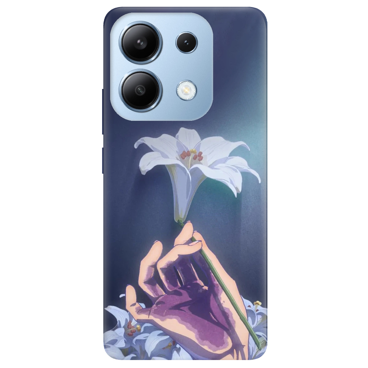 Чехол для Xiaomi Redmi Note 13 4G White blossoms - фото 1 Чехол для Xiaomi Redmi Note 13 4G White blossoms - фото 1 - Чехлы для телефонов