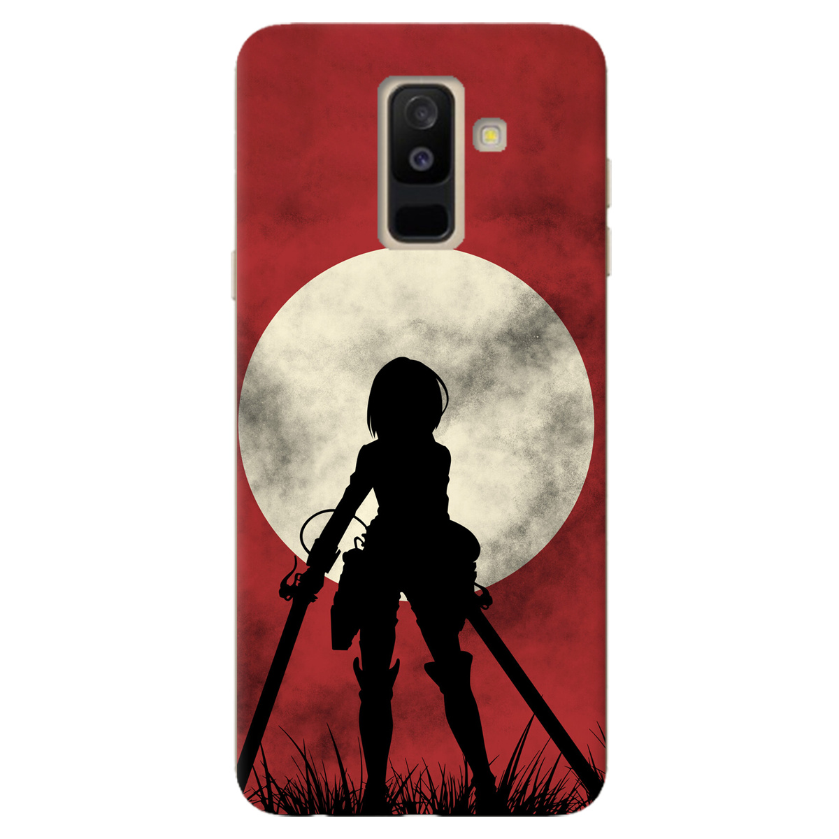 Чохол для Samsung Galaxy A6 Plus 2018 Мікаса - фото 1 - Чохли для телефонів