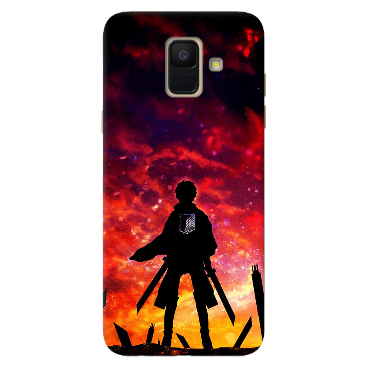 Чохол для Samsung Galaxy A6 2018 Захід сонця - фото 1 Чохол для Samsung Galaxy A6 2018 Захід сонця - фото 1 - Чохли для телефонів