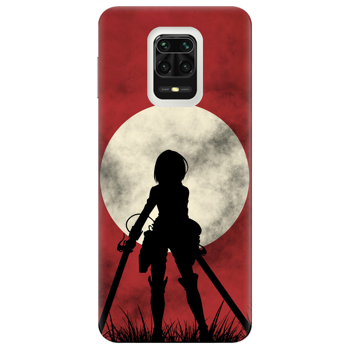 Чехол для Xiaomi Redmi Note 9s Мікаса - фото 1 - Чехлы для телефонов