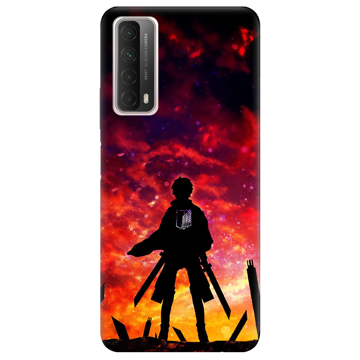 Чехол для Huawei P Smart 2021 Захід сонця - фото 1 - Чехлы для телефонов