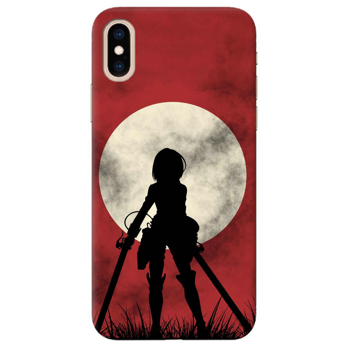 Чохол для Apple iPhone XS Max Мікаса - фото 1 - Чохли для телефонів