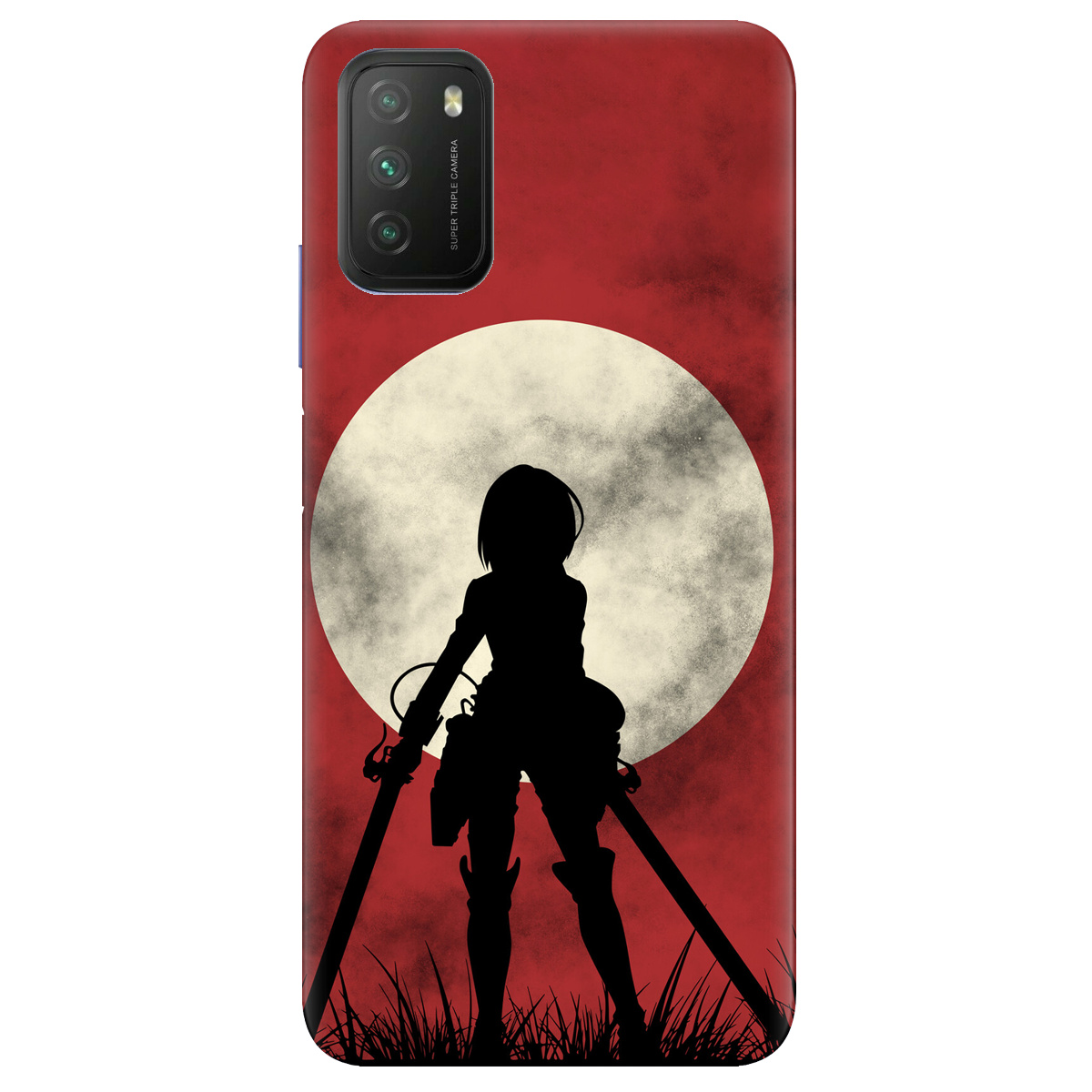 Чохол для Xiaomi Poco M3 Мікаса - фото 1 Чохол для Xiaomi Poco M3 Мікаса - фото 1 - Чохли для телефонів