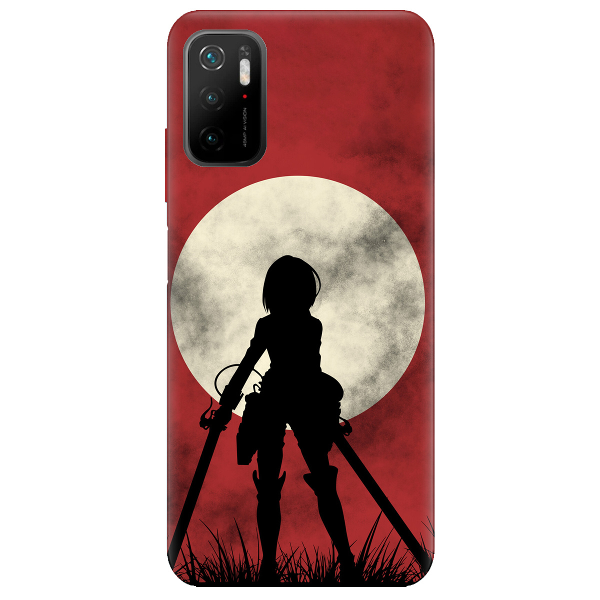 Чехол для Xiaomi Poco M3 Pro Мікаса - фото 1 - Чехлы для телефонов