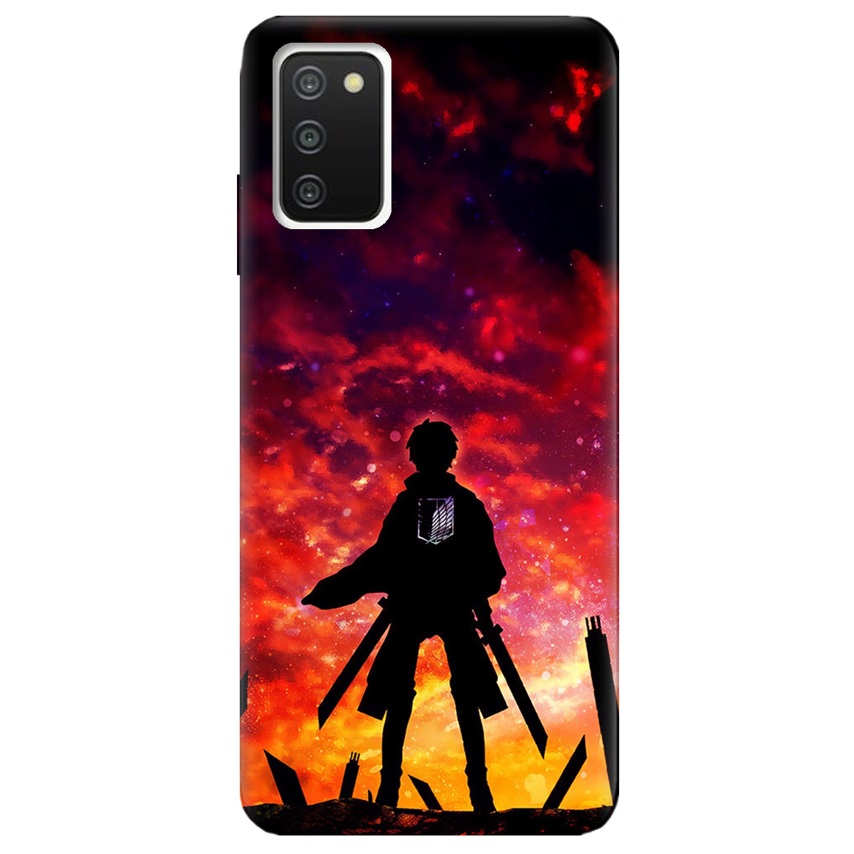 Чехол для Samsung Galaxy A03s Захід сонця - фото 1 - Чехлы для телефонов