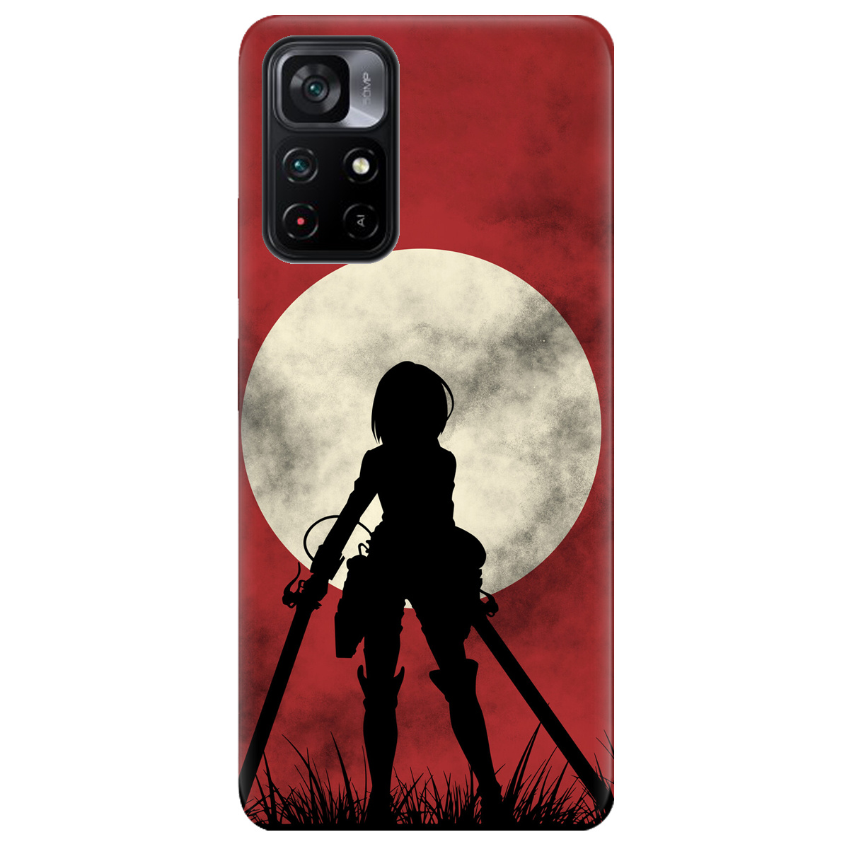 Чехол для Xiaomi Poco M4 Pro 5G Мікаса - фото 1 - Чехлы для телефонов