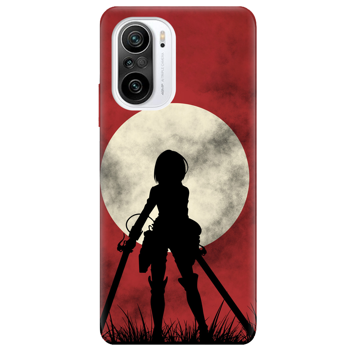 Чехол для Xiaomi Poco F3 Мікаса - фото 1 Чехол для Xiaomi Poco F3 Мікаса - фото 1 - Чехлы для телефонов