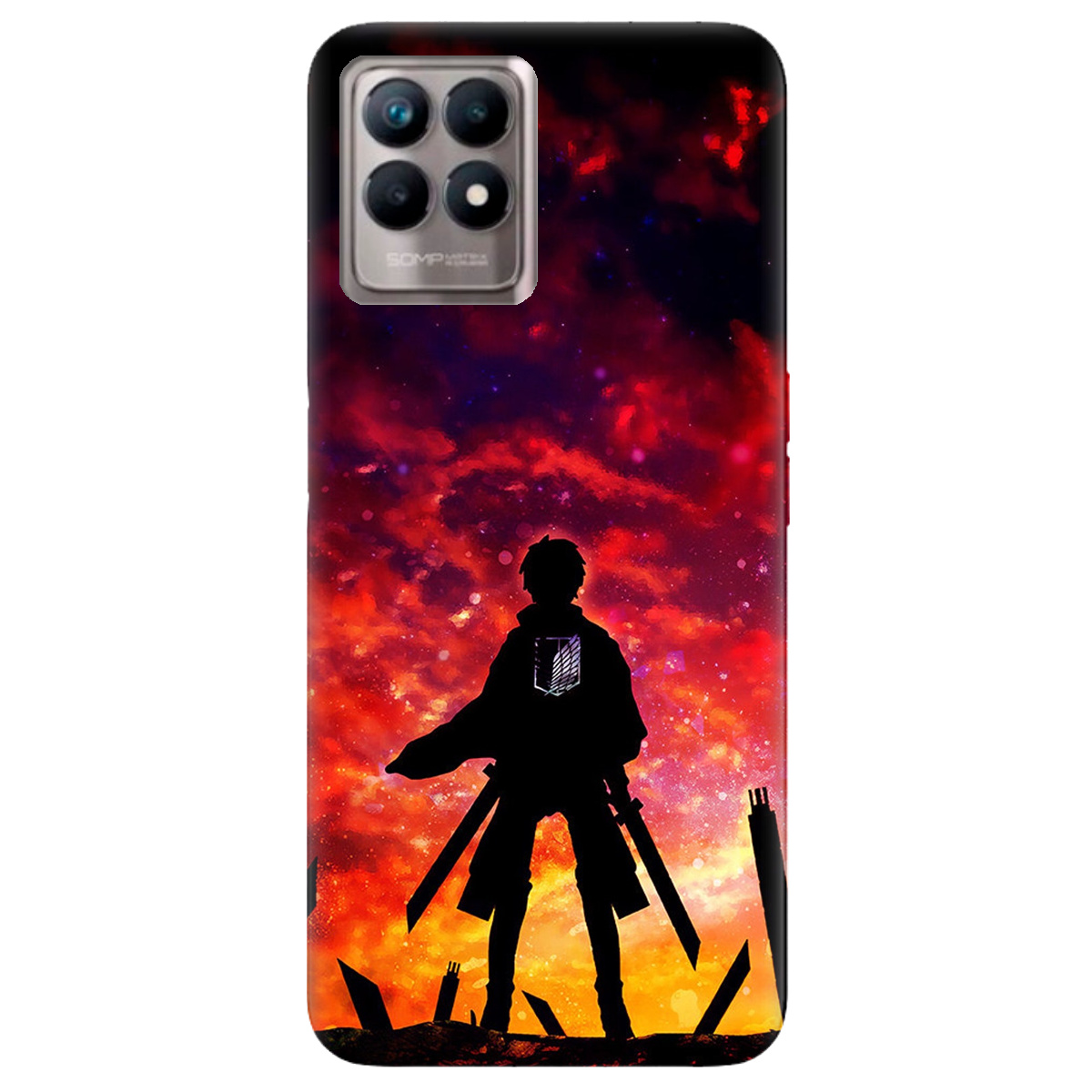 Чехол для Realme 8i Захід сонця - фото 1 - Чехлы для телефонов