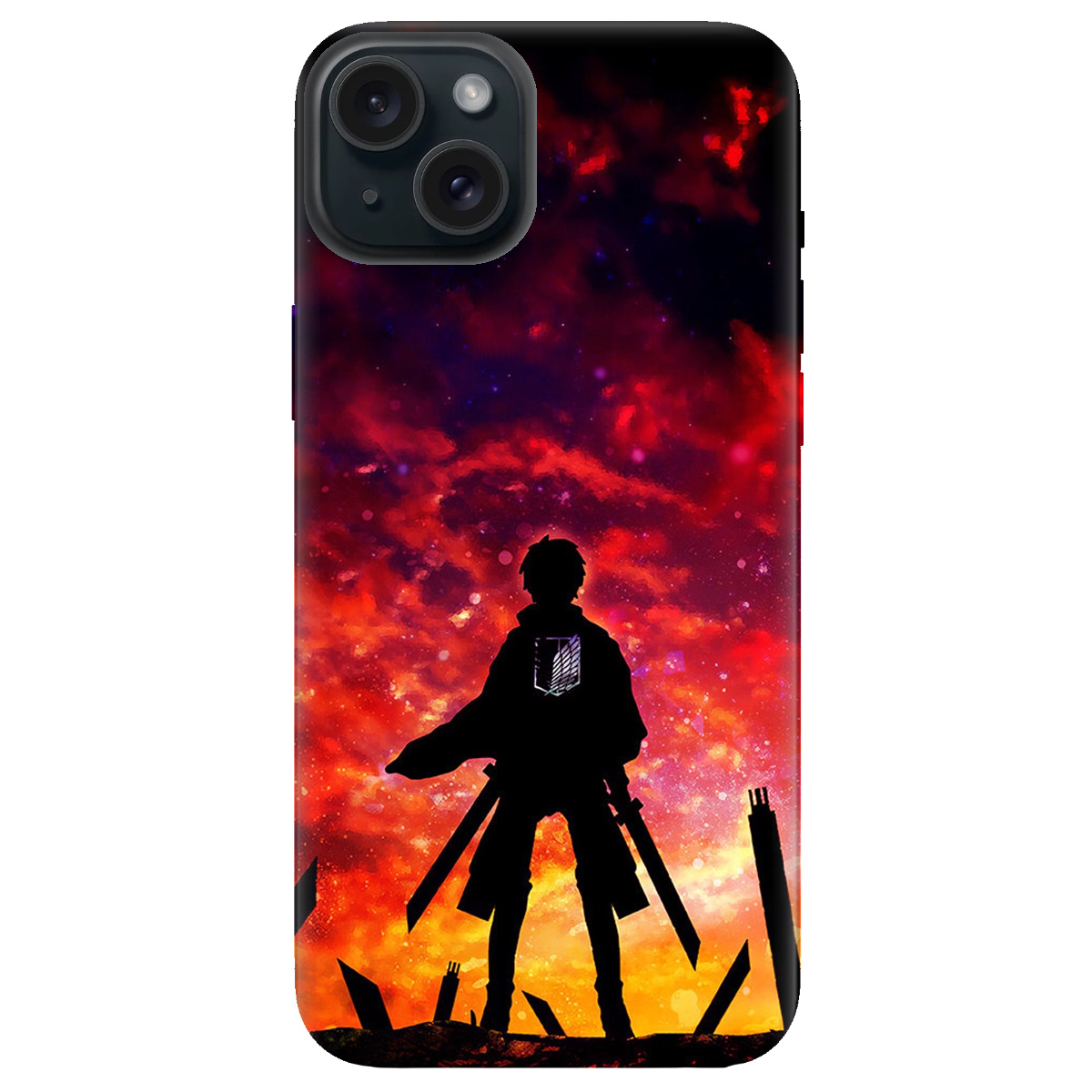 Чехол для Apple iPhone 15 Plus Захід сонця - фото 1 - Чехлы для телефонов