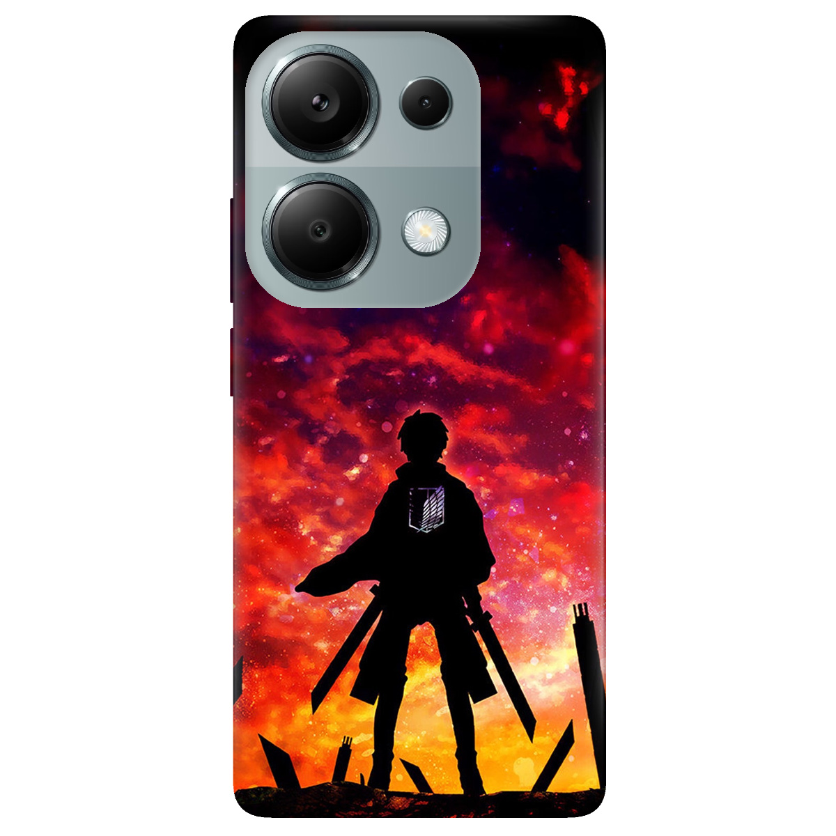 Чехол для Xiaomi Redmi Note 13 Pro 4G Захід сонця - фото 1 - Чехлы для телефонов