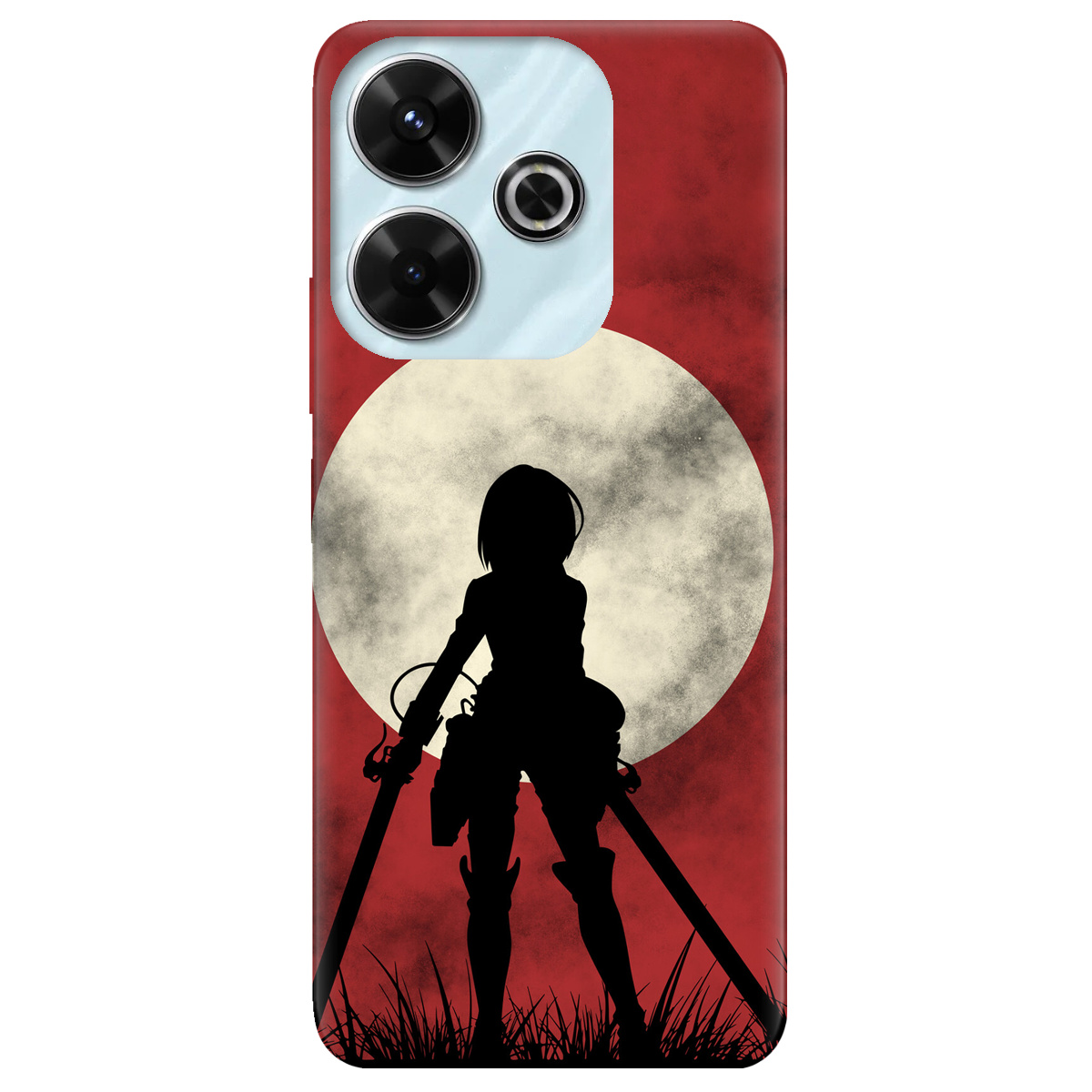 Чехол для Xiaomi Poco M6 4G Мікаса - фото 1 - Чехлы для телефонов