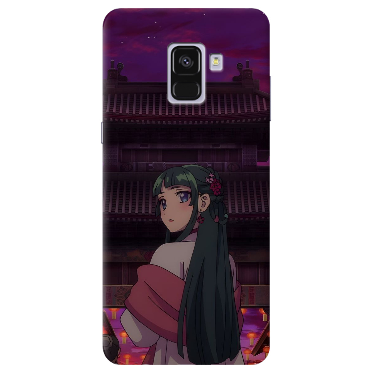 Чохол для Samsung Galaxy A8 2018 Маомао - фото 1 - Чохли для телефонів