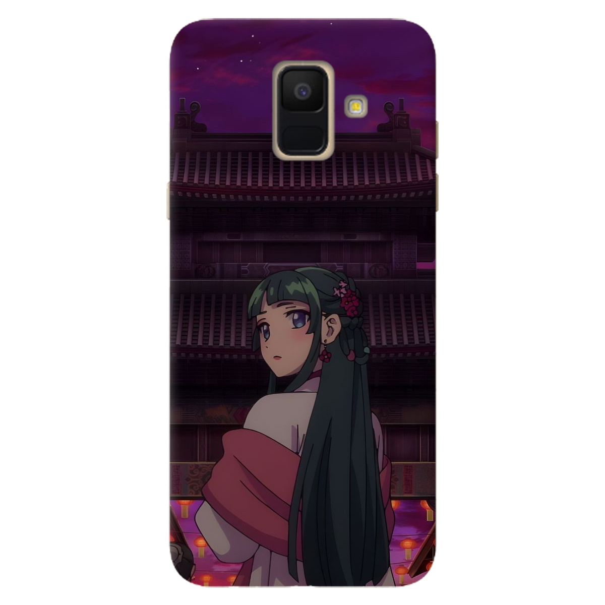 Чехол для Samsung Galaxy A6 2018 Маомао - фото 1 - Чехлы для телефонов